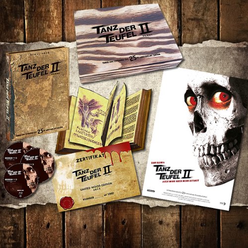 Tanz der Teufel 2 - Extended Wood Limited Mediabook Edition (DVD+blu-ray) Films