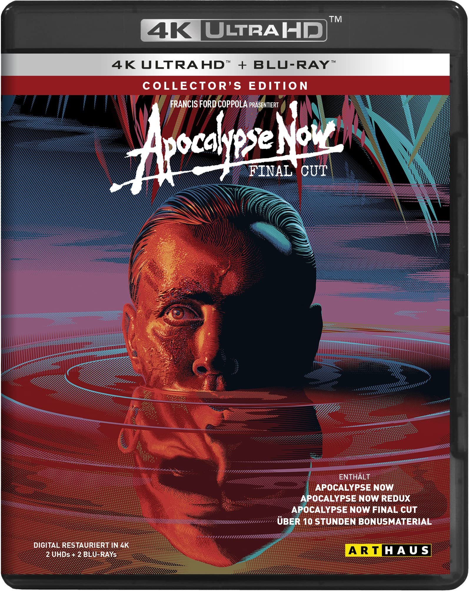 Apocalypse Now / The Final Cut / Collector's Edition / (Kinofassung, Redux & Final Cut)(2 4K Ultra HD) (+ 2 Blu-ray 2D) Films