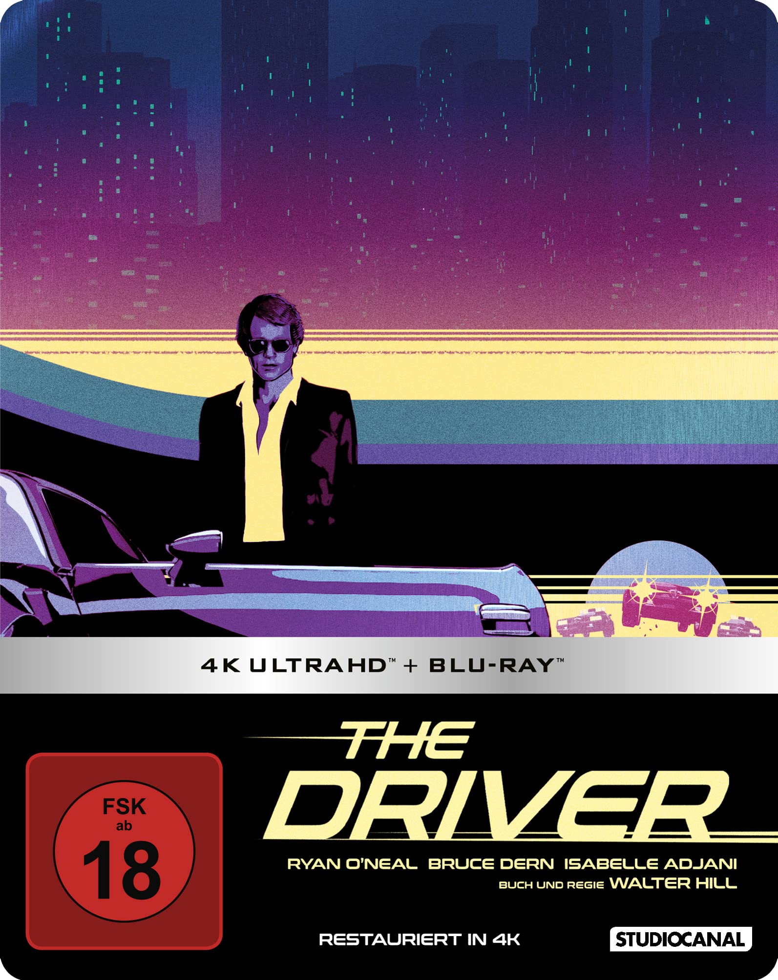 The Driver - Limited Steelbook Edition (4K Ultra HD) (+ Blu-ray) Films