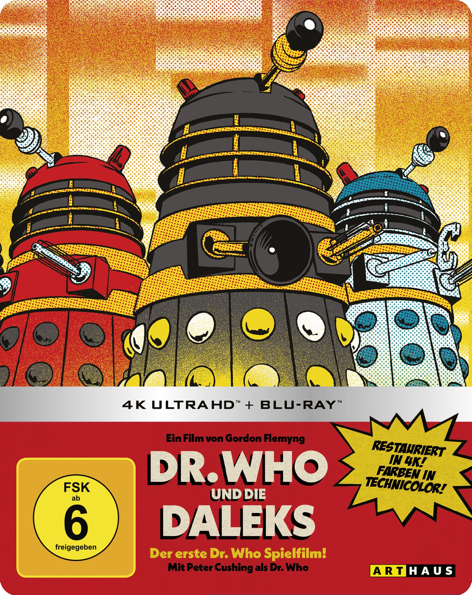Dr. Who und die Daleks - Limited Steelbook Edition (4K Ultra HD+Blu-ray) Movies