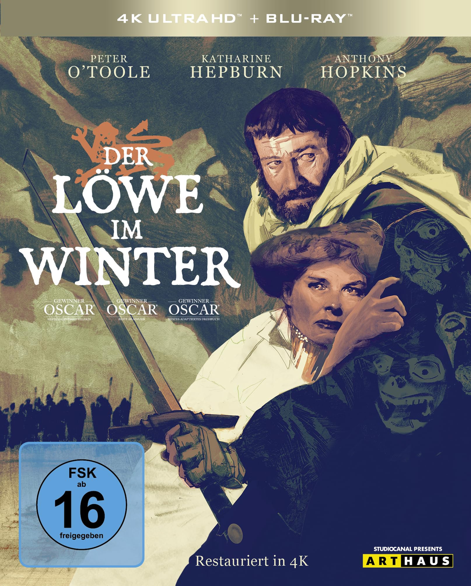 Der Löwe im Winter (4K Ultra HD) (+Blu-ray) Films