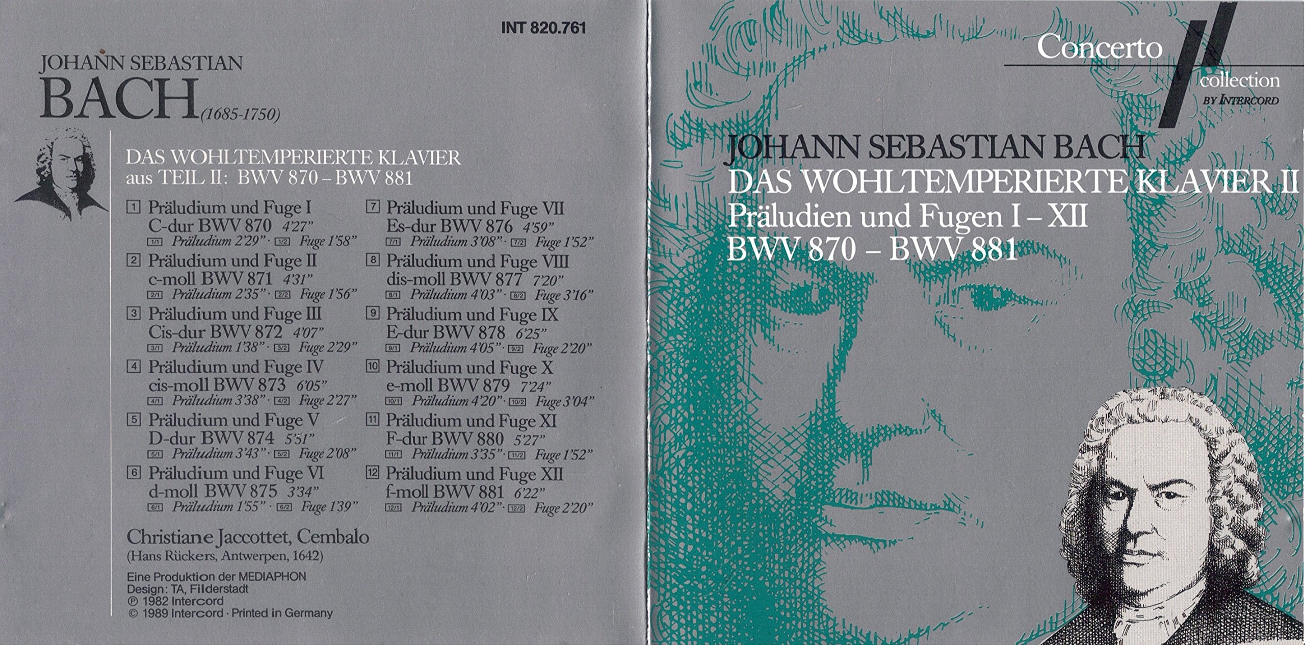 Bach suites Music