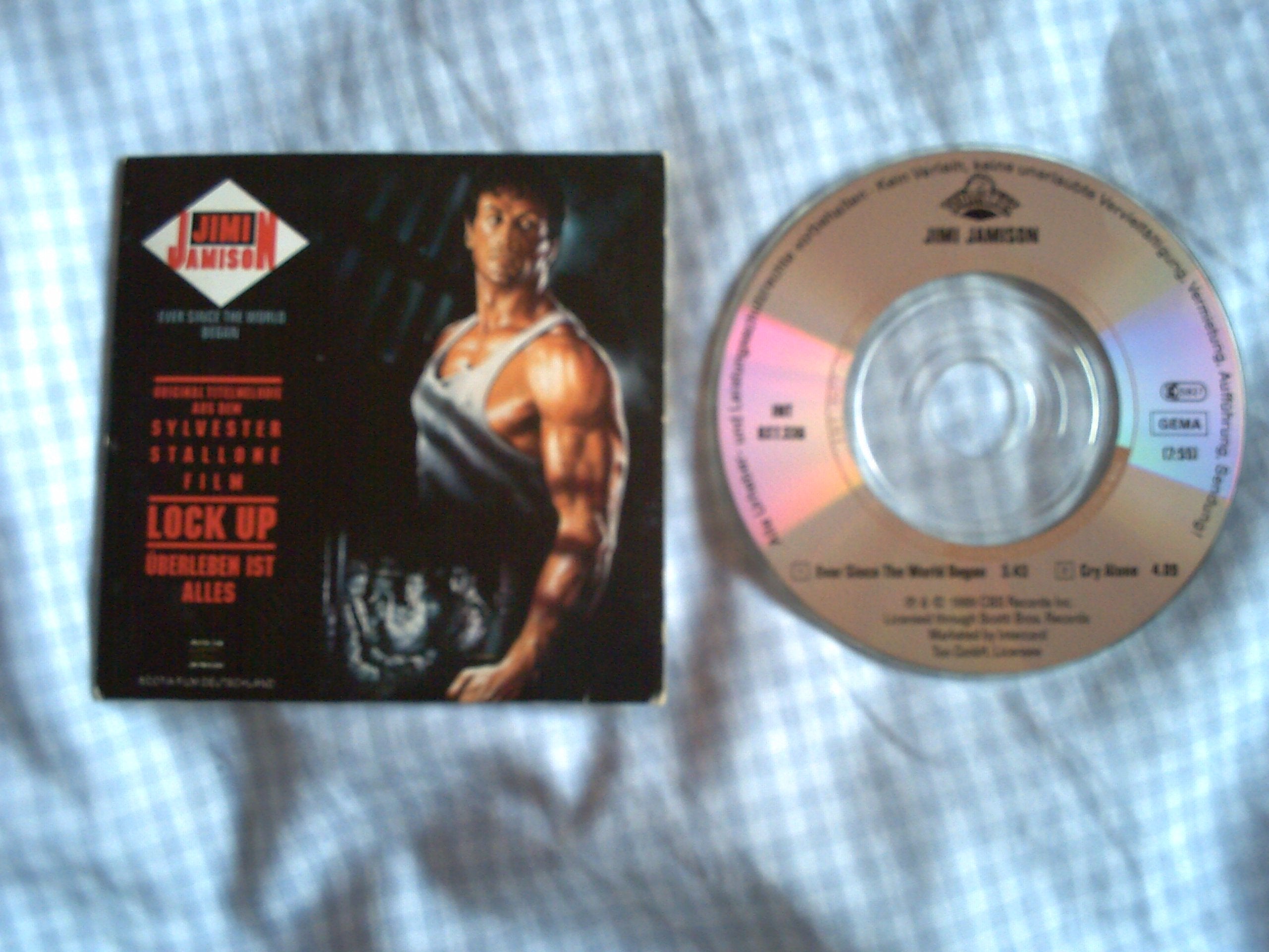 Jimi Jamison - Ever since the World began / Cry alone / Lock Up-Soundtrack / 3" CD Music