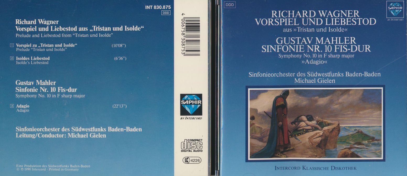 Vorspiel und Liebestod aus Tristan und Isolde, Sinfonie Nr. 10 Fis-dur Music
