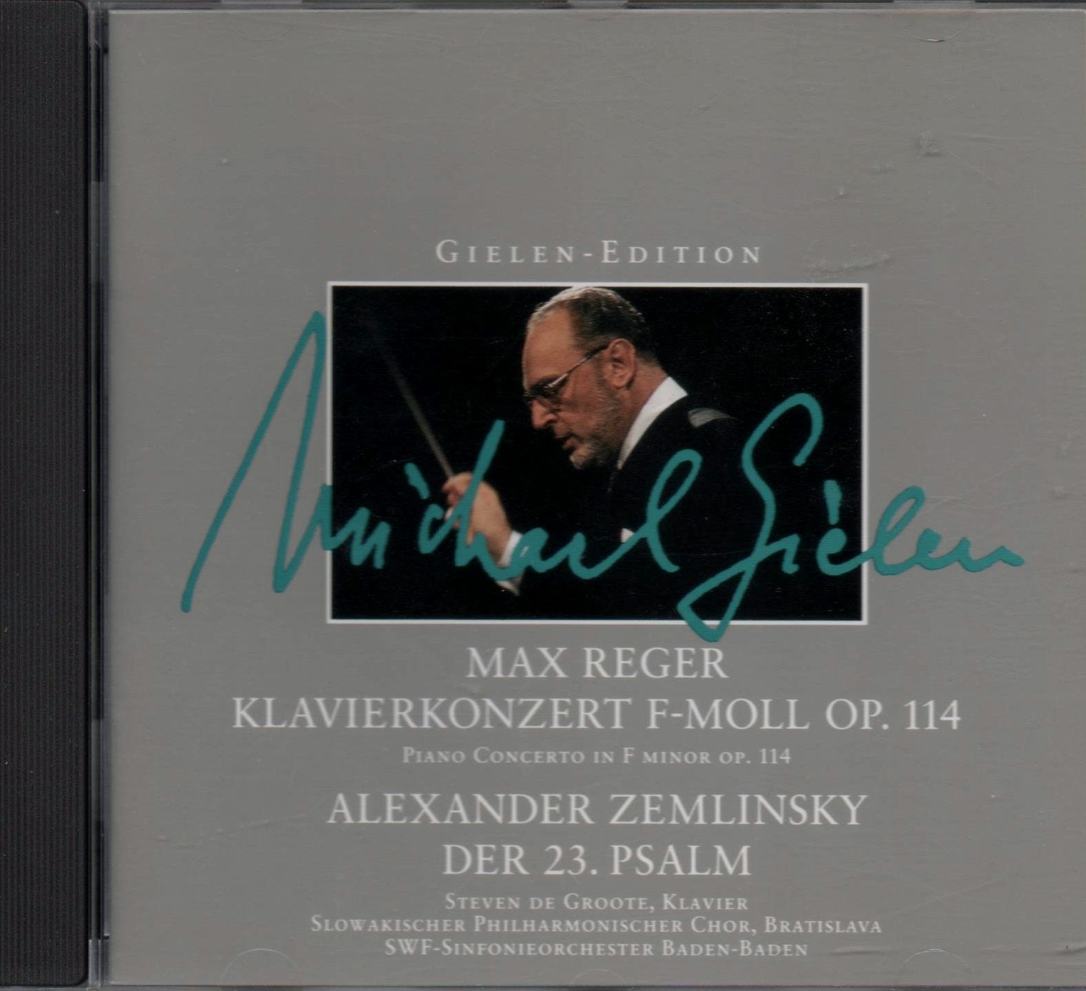 Reger - Concerto for Piano & Orchestra Op.114 / Zemlinsky The 23rd Psalm for Choir & Orchestra Op. 14 Music