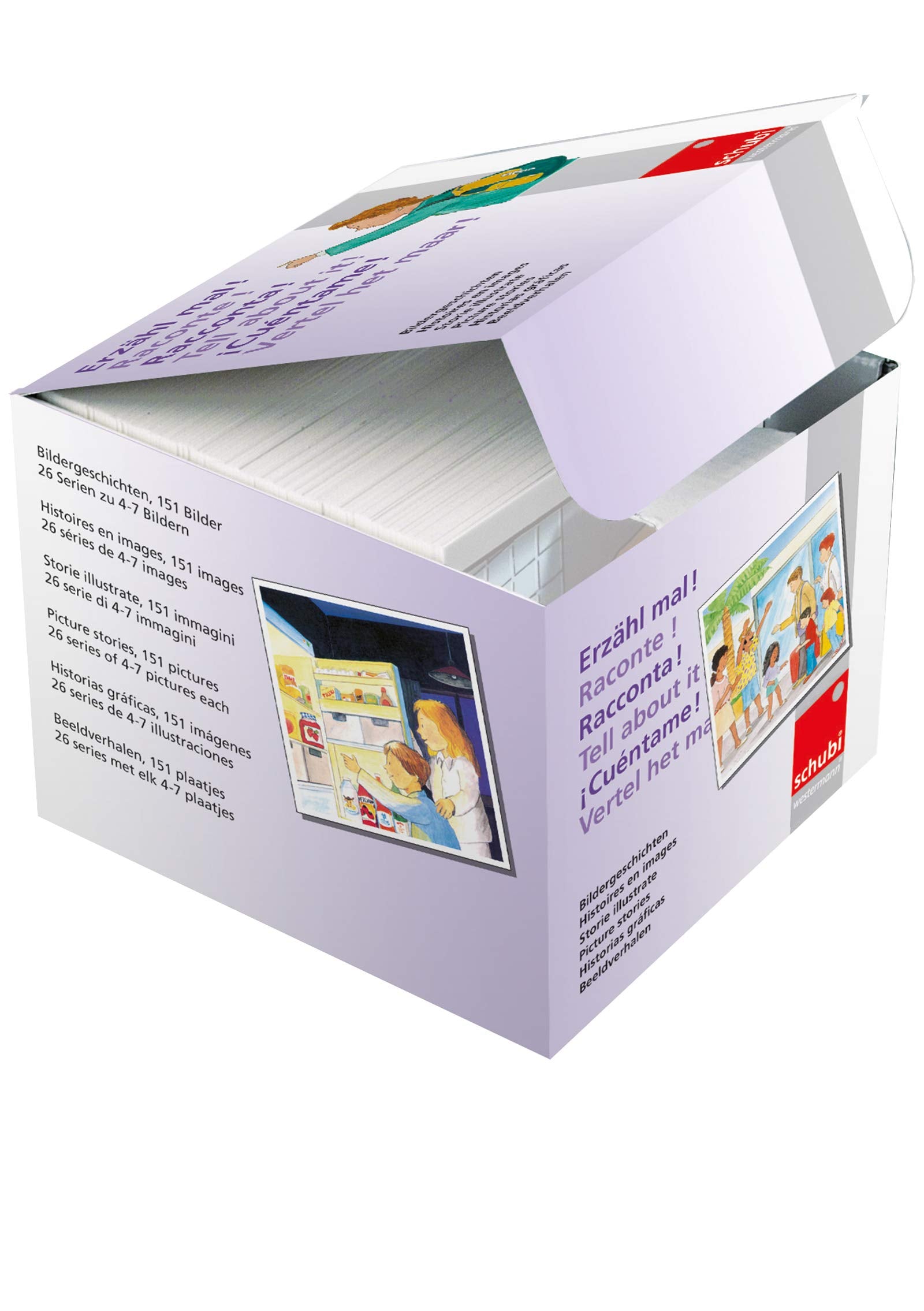 Erzähl mal!: Bilderbox (Erzähl mal!: Heitere und ernste Episoden aus dem Alltag) Learning & Reference