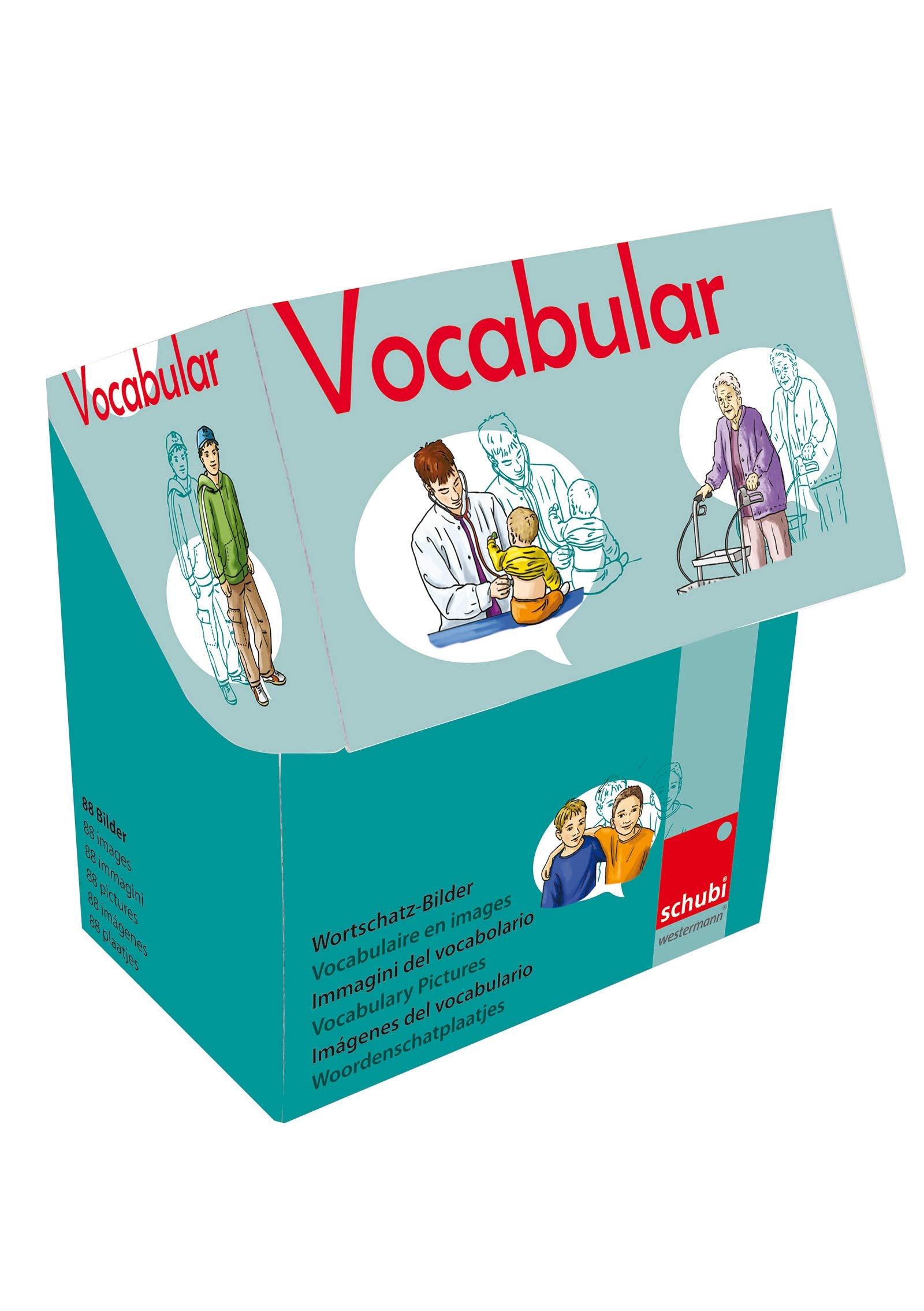 Vocabular: Wortschatzbilder Familie und soziales Umfeld Study Guides