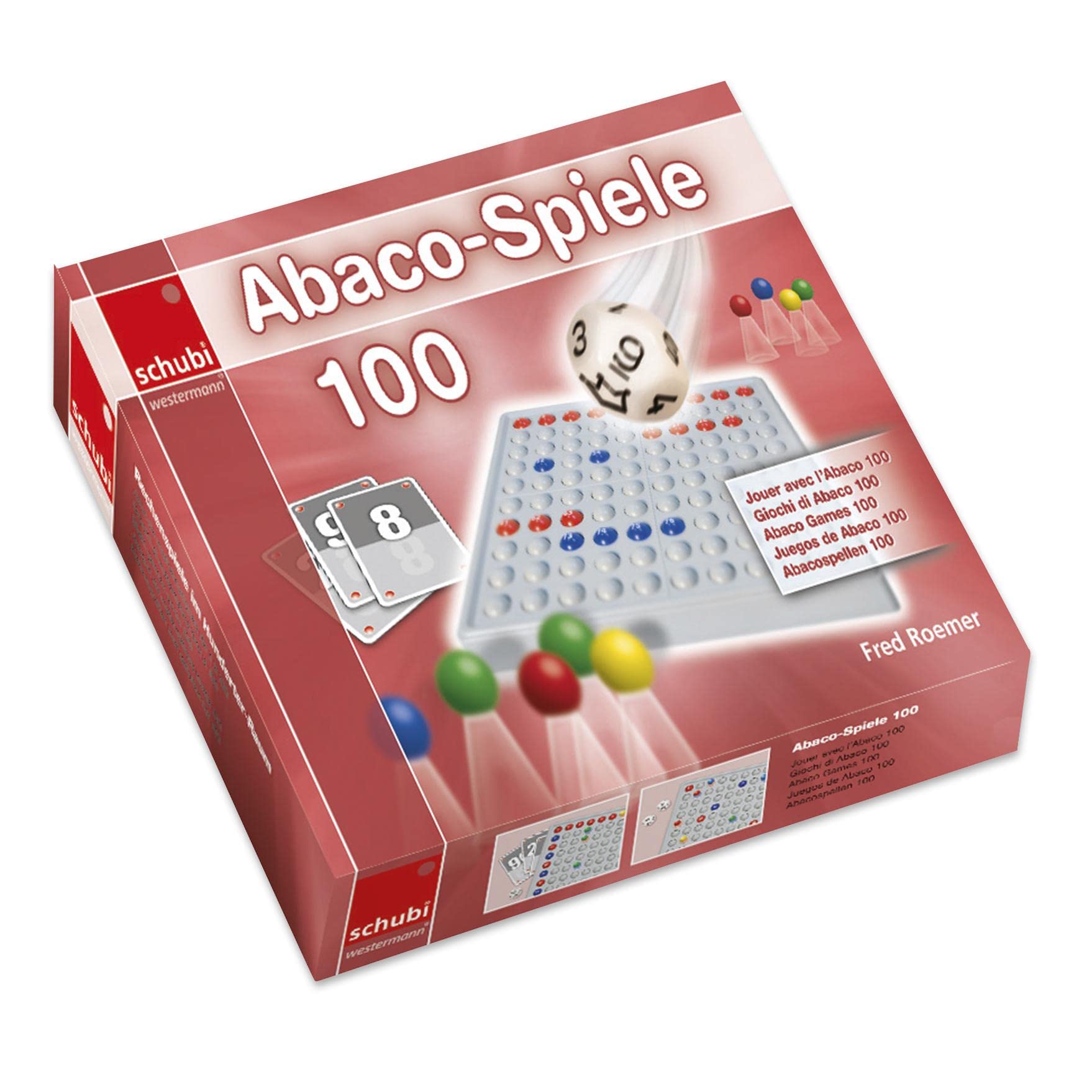 SCHUBI ABACO 100 Spiele: ohne Abaco (SCHUBI Abaco 100 mit Zahlen: Die selbstkontrollierende Hundertertafel mit dem genialen Dreh!) Study Guides