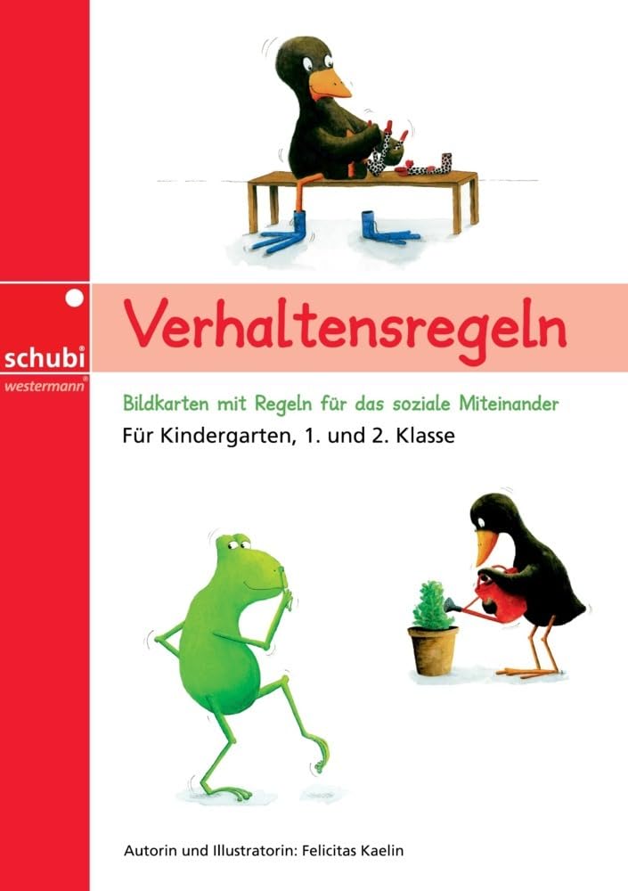 Verhaltensregeln: Bildkarten mit Regeln für das soziale Miteinander (Klassenkarten) Learning & Reference