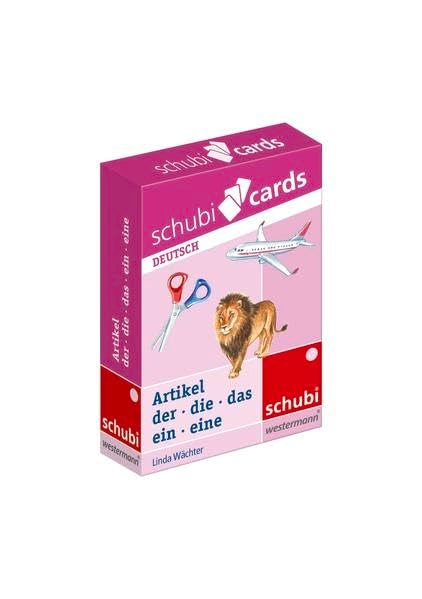 Schubicards: Artikel der, die, das, ein, eine (Schubicards Deutsch) Study Guides