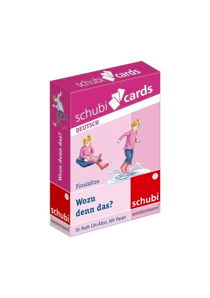 Schubicards: Wozu denn das? Finalsätze (Schubicards Deutsch) Study Guides