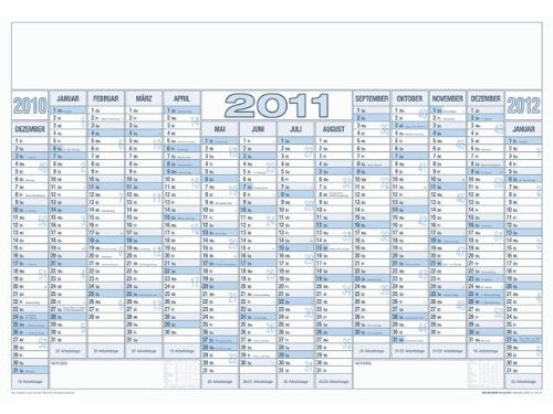 Wandkalender 915 14 maanden 1 pagina 100x70 cm karton book