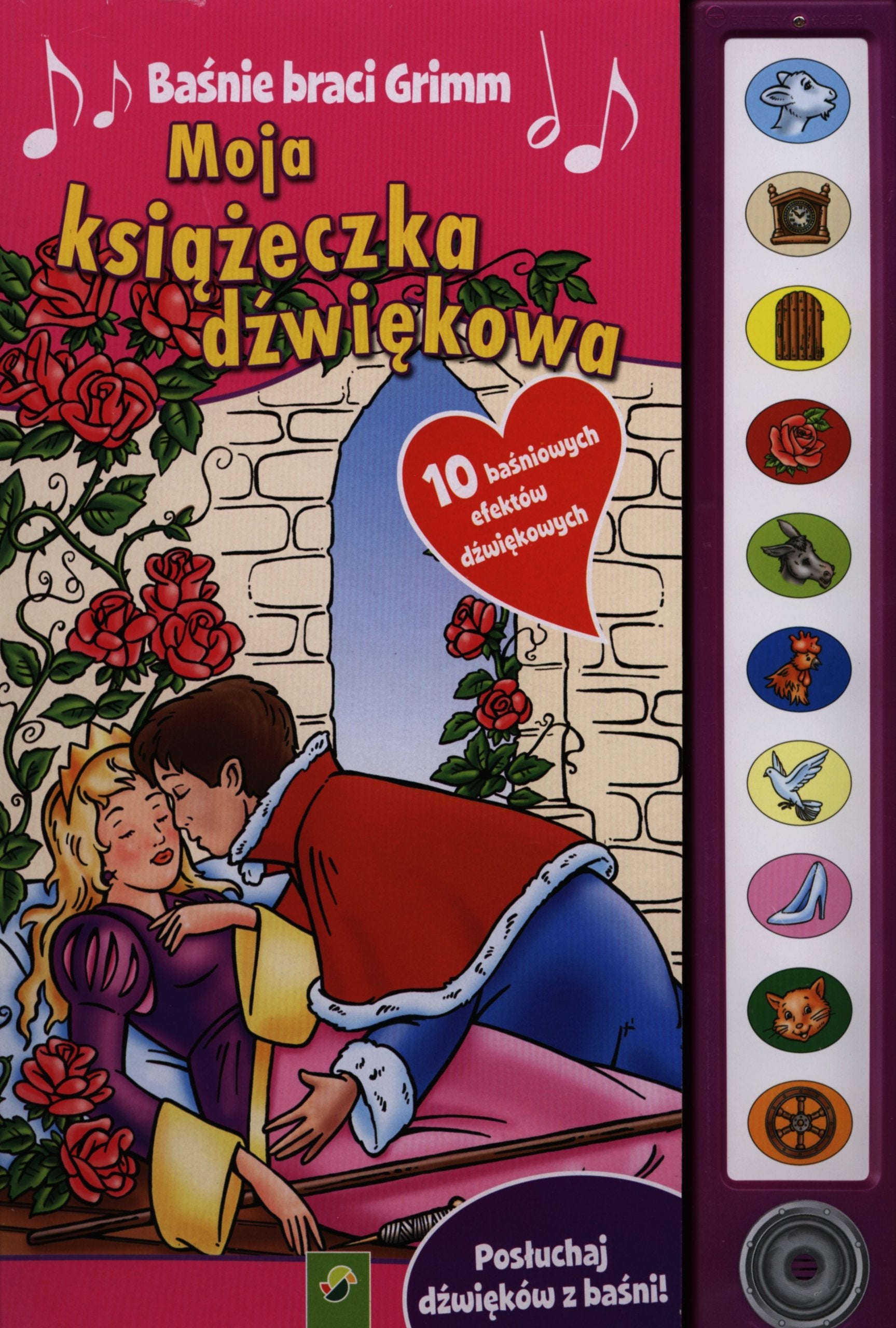 Moja książeczka dźwiękowa Baśnie braci Grimm Books