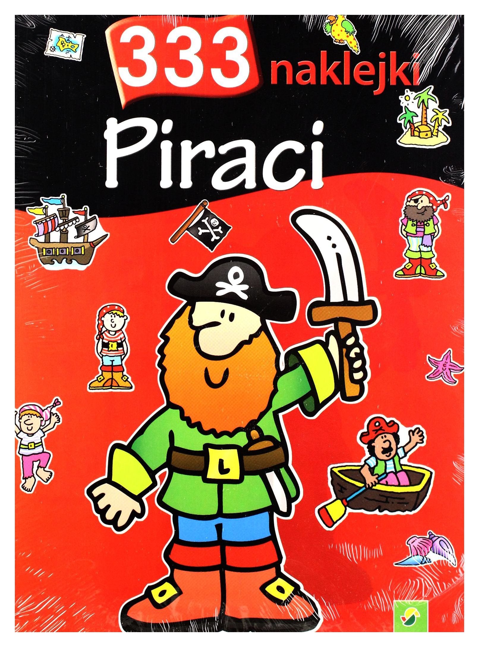 333 naklejki. Piraci Books