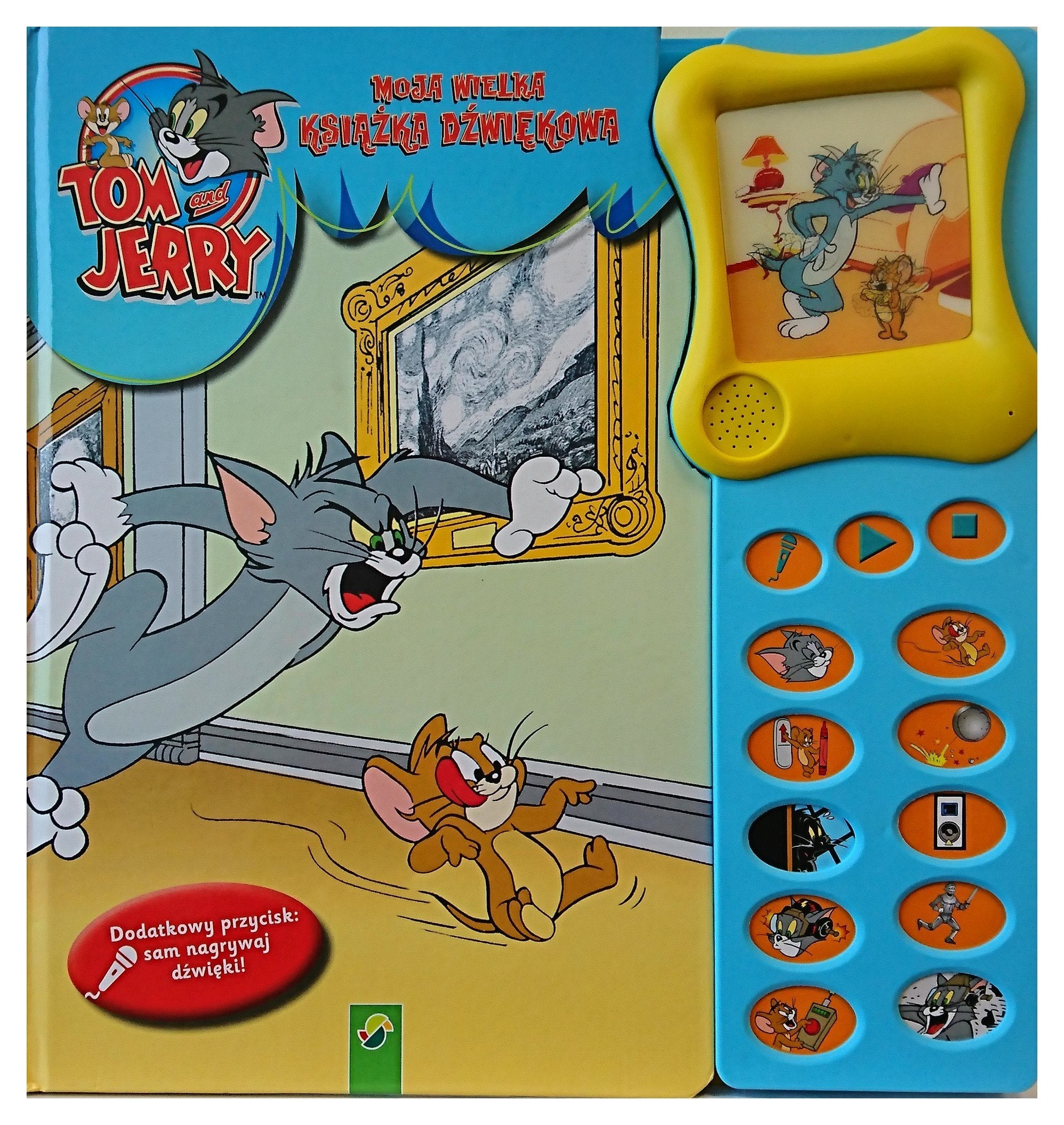 Moja wielka książka dźwiękowa Tom & Jerry book