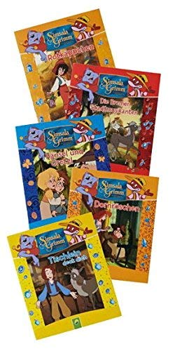 Simsala Grimm - 5 Kinder-Minibücher Set 1 - Märchen fairy tales Books
