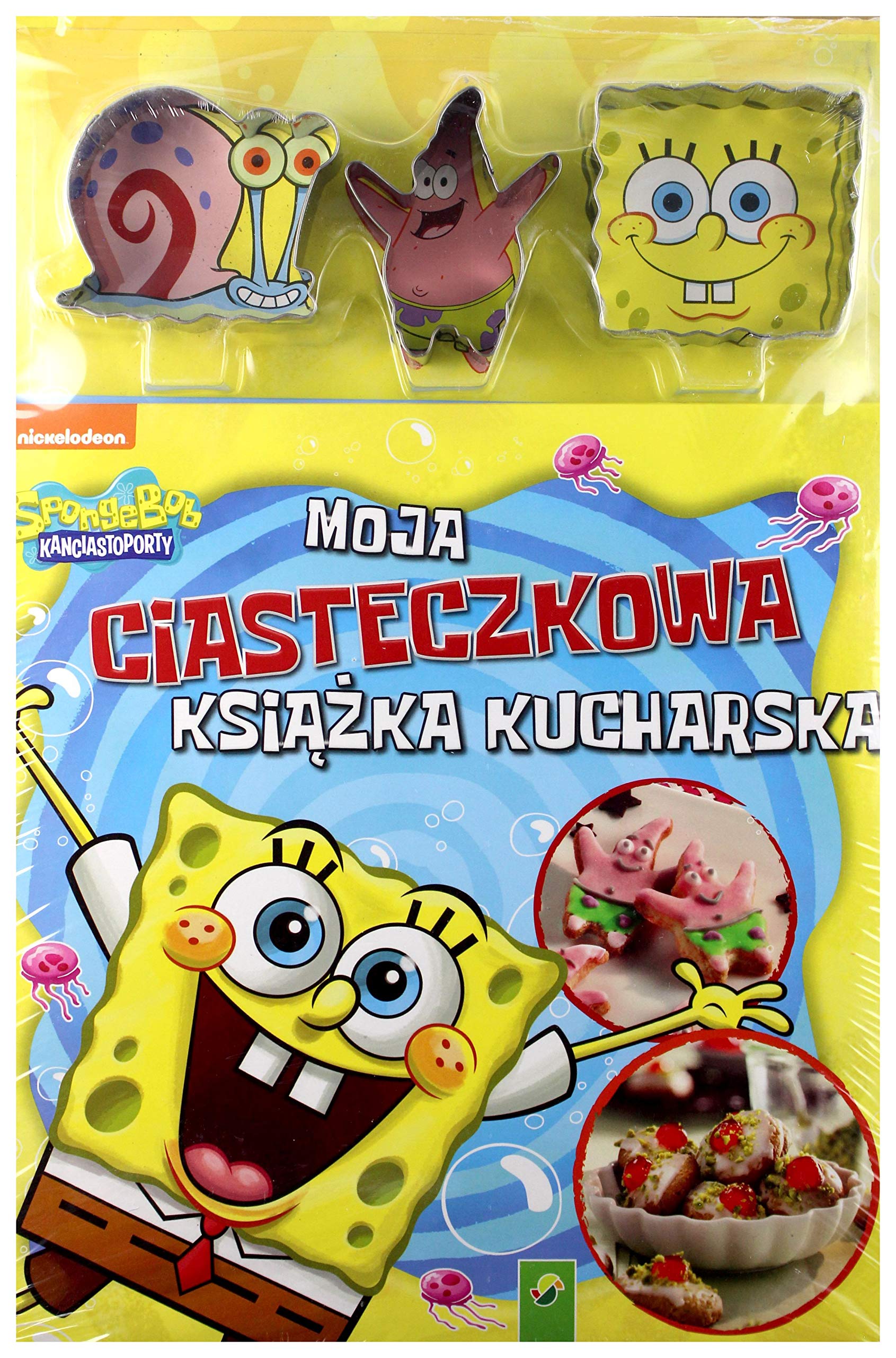 Sponge Bob Moja ciasteczkowa ksiazka kucharska Social Sciences