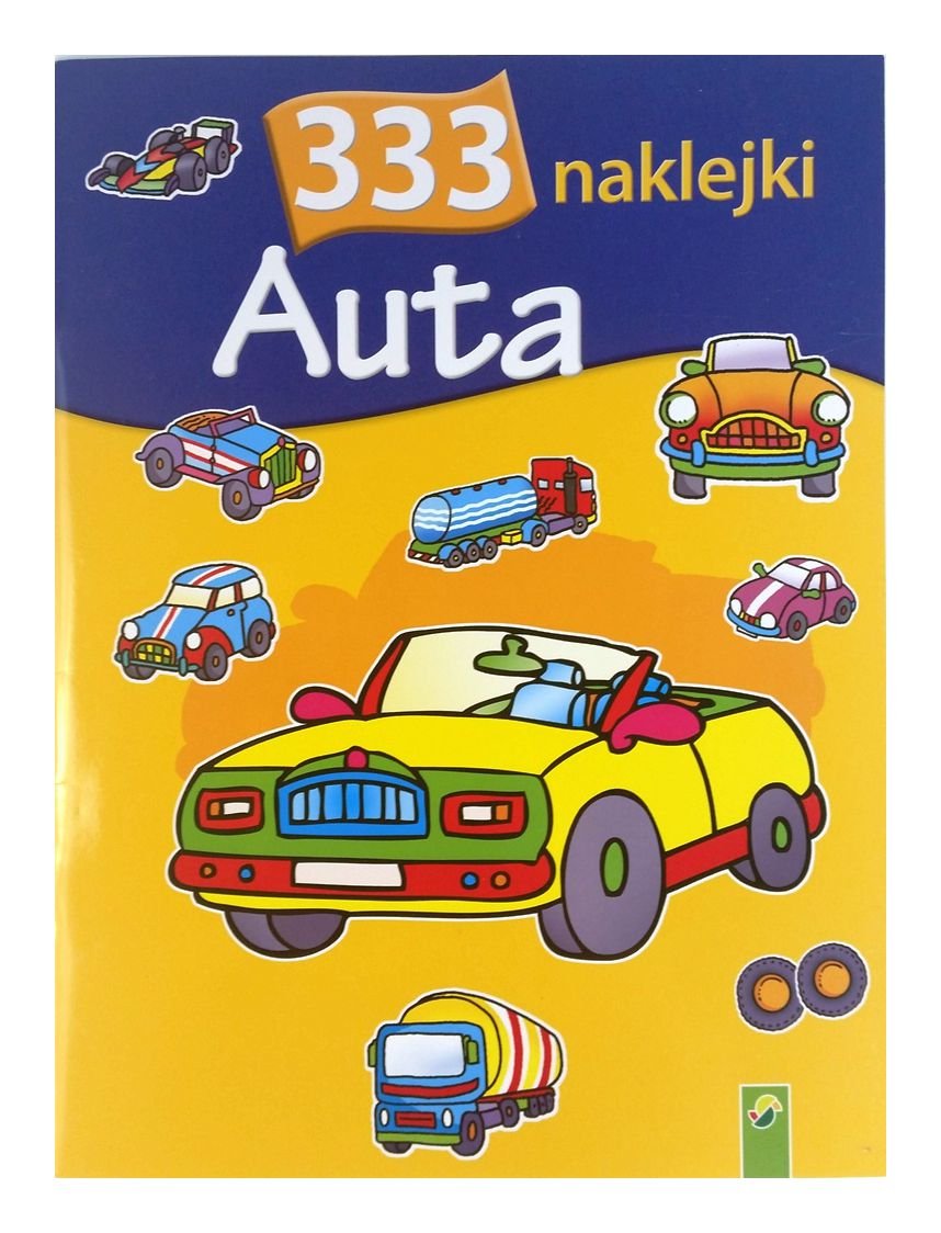 333 naklejki Auta Books