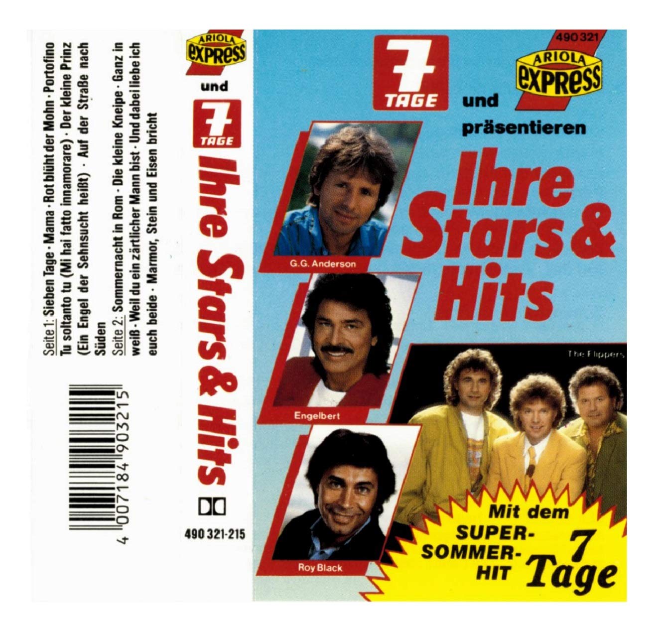 7 Tage & Ariola-Express präsentieren Ihre Stars & Hits Ariola-Express 490321-215, EAN: 4007184903215 Music