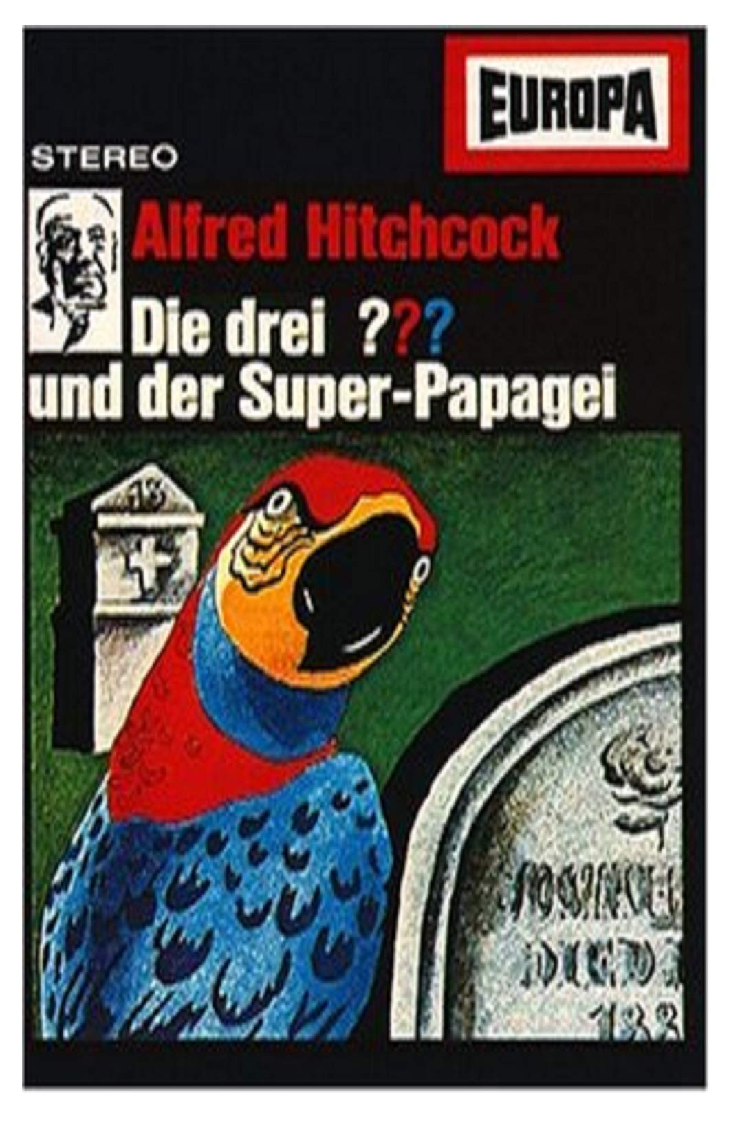Die Drei Fragezeichen 3 ??? Hörspiel MC 001 1 und der Super-Papagei Europa 1989 Music for Children
