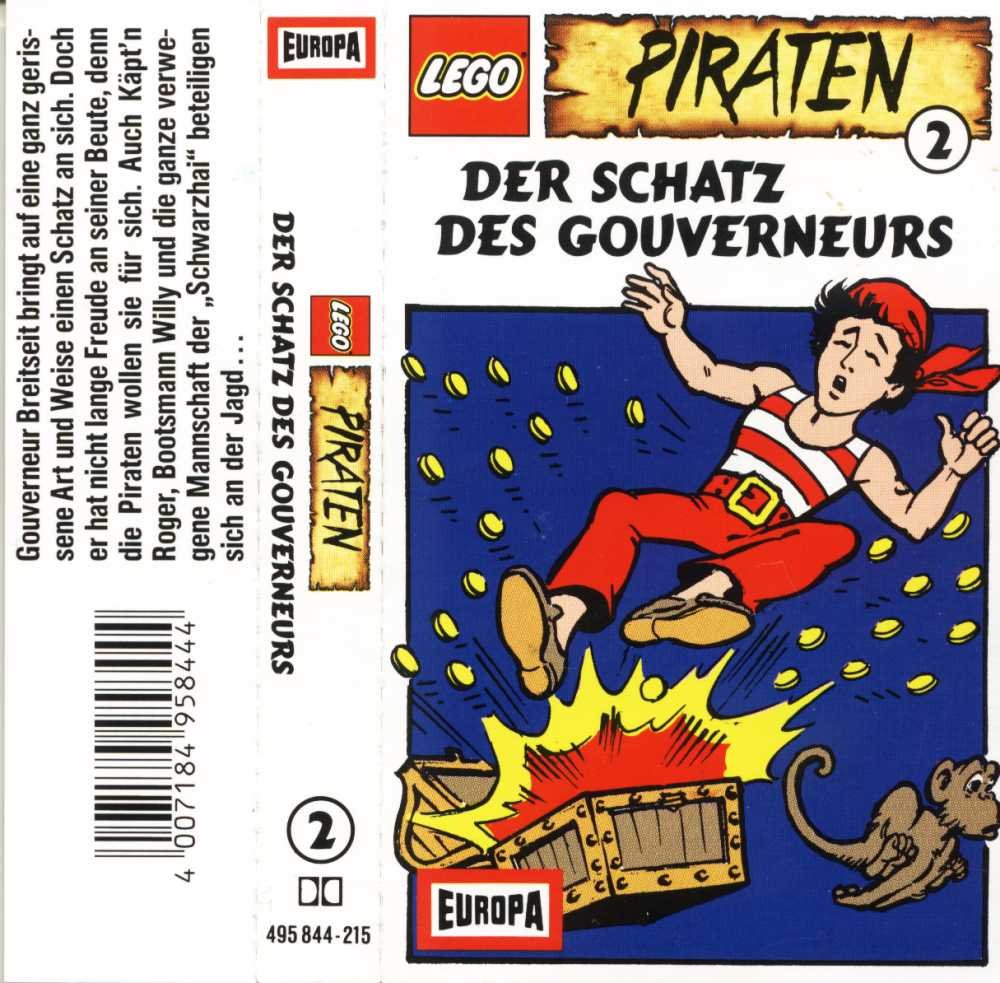 LEGO Piraten - #2 - Der Schatz des Gouverneurs cd
