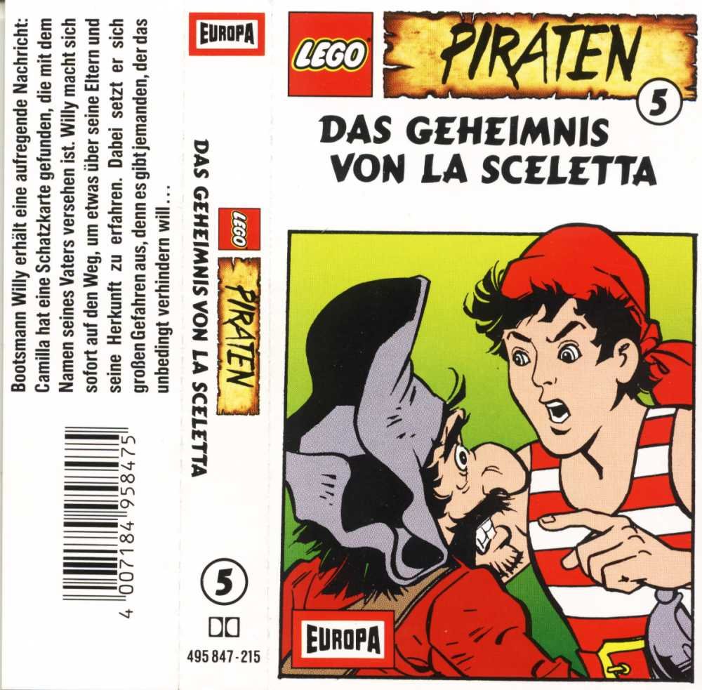 LEGO Piraten - 5 - Das Geheimnis von La Sceletta cd