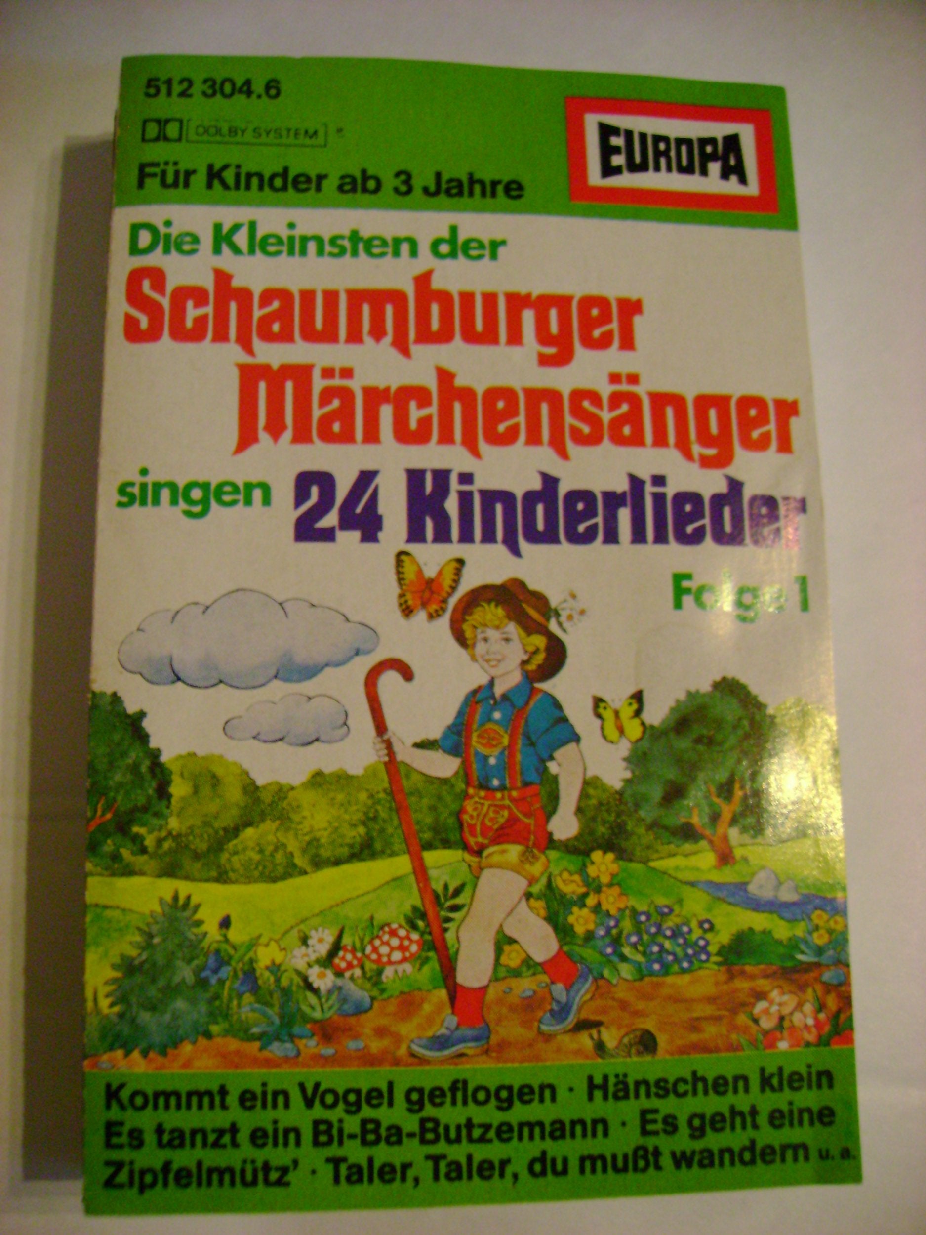 Die kleinsten der Schaumburger Märchensänger singen 24 Kinderlieder - Folge 1 - Europa Music