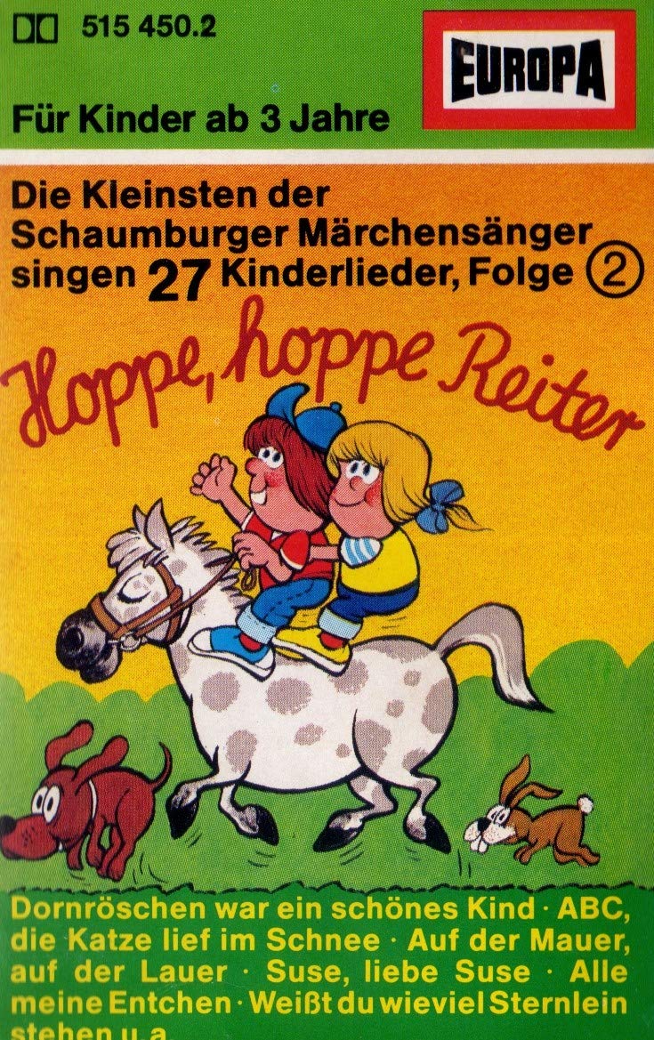 Die kleinsten der Schaumburger Märchensänger singen 27 Kinderlieder - Folge 2 - Hoppe hoppe Reiter - Europa Music