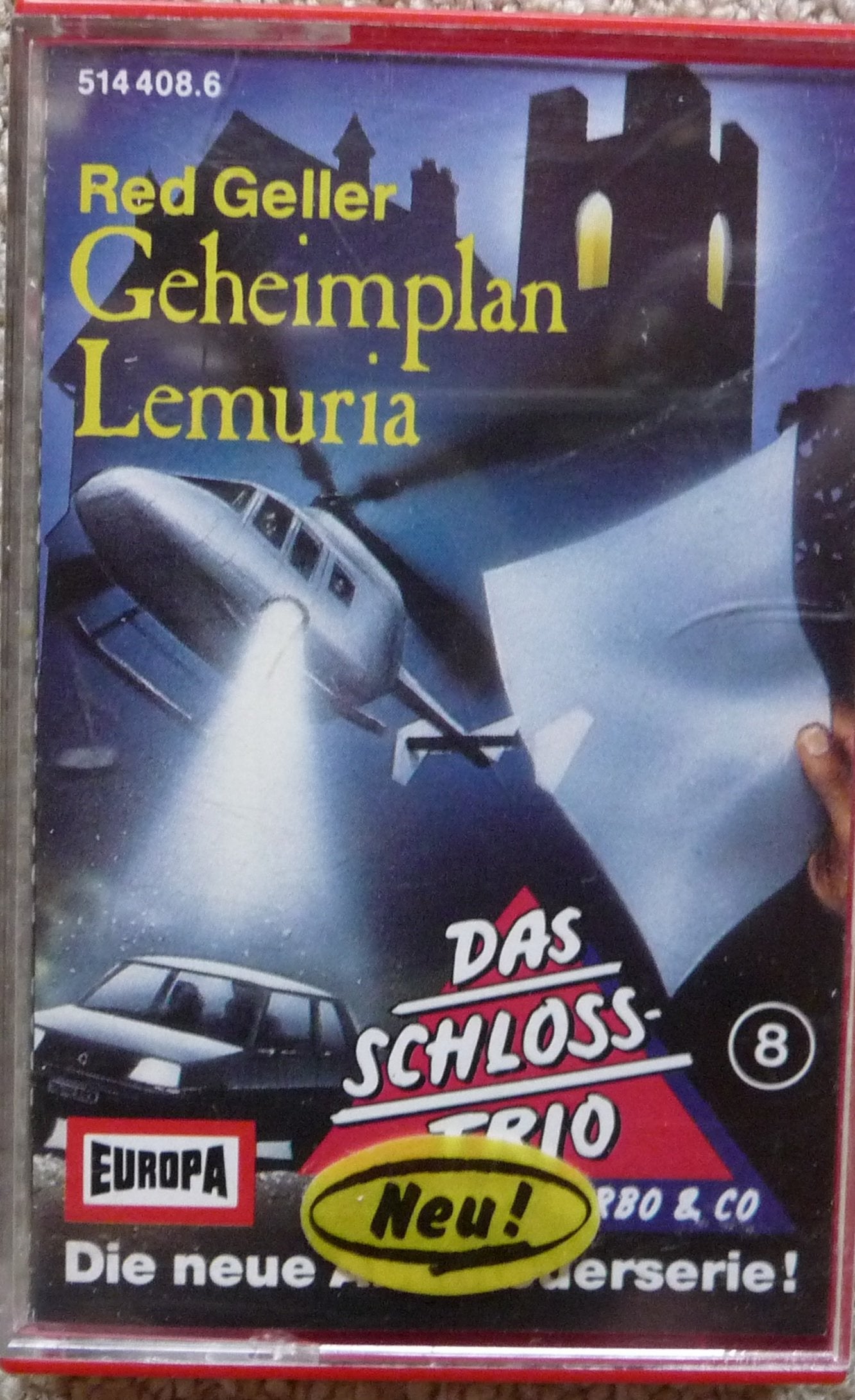 DAS SCHLOSSTRIO 8 Red Geller Geheimplan Lemuria EUROPA Music