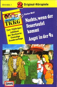 TKKG Doppelfolge Hörspiel MC 10jährigen Jubiläum Sonderfolge Folge Nr. 04 4 - 6 Angst in der 9a + 12 Nachts, wenn der Feuerteufel kommt Music