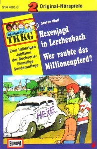 TKKG Doppelfolge Hörspiel MC 10jährigen Jubiläum Sonderfolge Folge Nr. 06 6 - 18 Hexenjagd in Lerchenbach + 33 Wer raubte das Millionenpferd Children & Young People