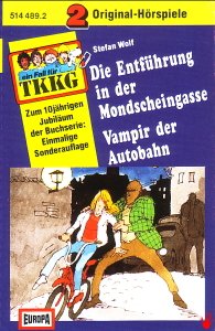 TKKG Doppelfolge Hörspiel MC 10jährigen Jubiläum Sonderfolge Folge Nr. 09 9 - 31 Die Entführung in der Mondscheingasse + 34 Vampir der Autobahn Music