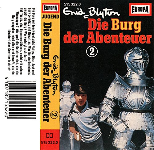 Enid Blyton Abenteuer Serie Hörspiel MC 002 2 Die Burg der Abenteuer Europa alt Fiction