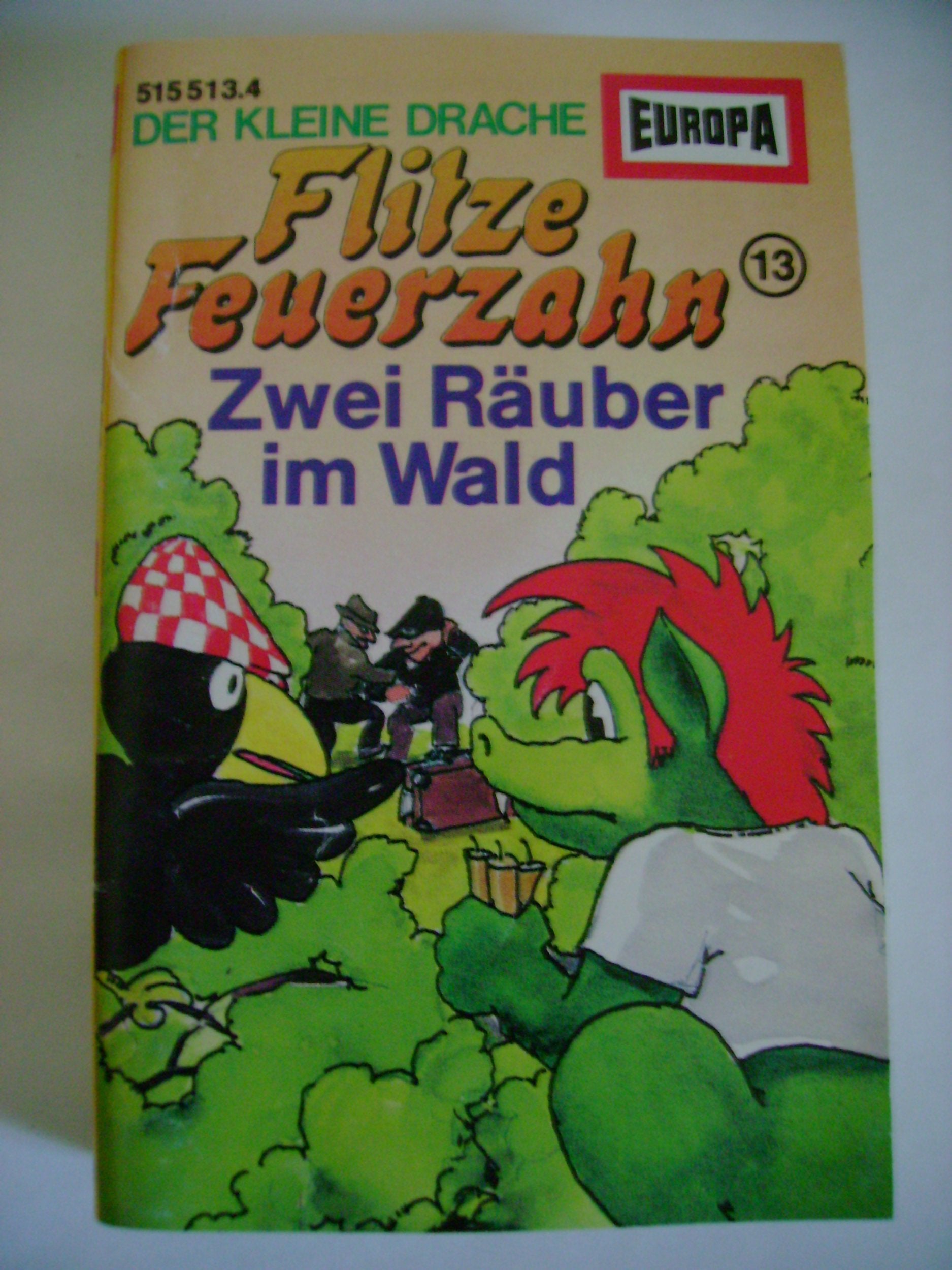 Flitze Feuerzahn Hörspiel MC Kassette 013 13 Zwei Räuber im Wald Music