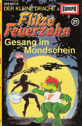 Flitze Feuerzahn Hörspiel MC Kassette 021 21 Gesang im Mondschein Music