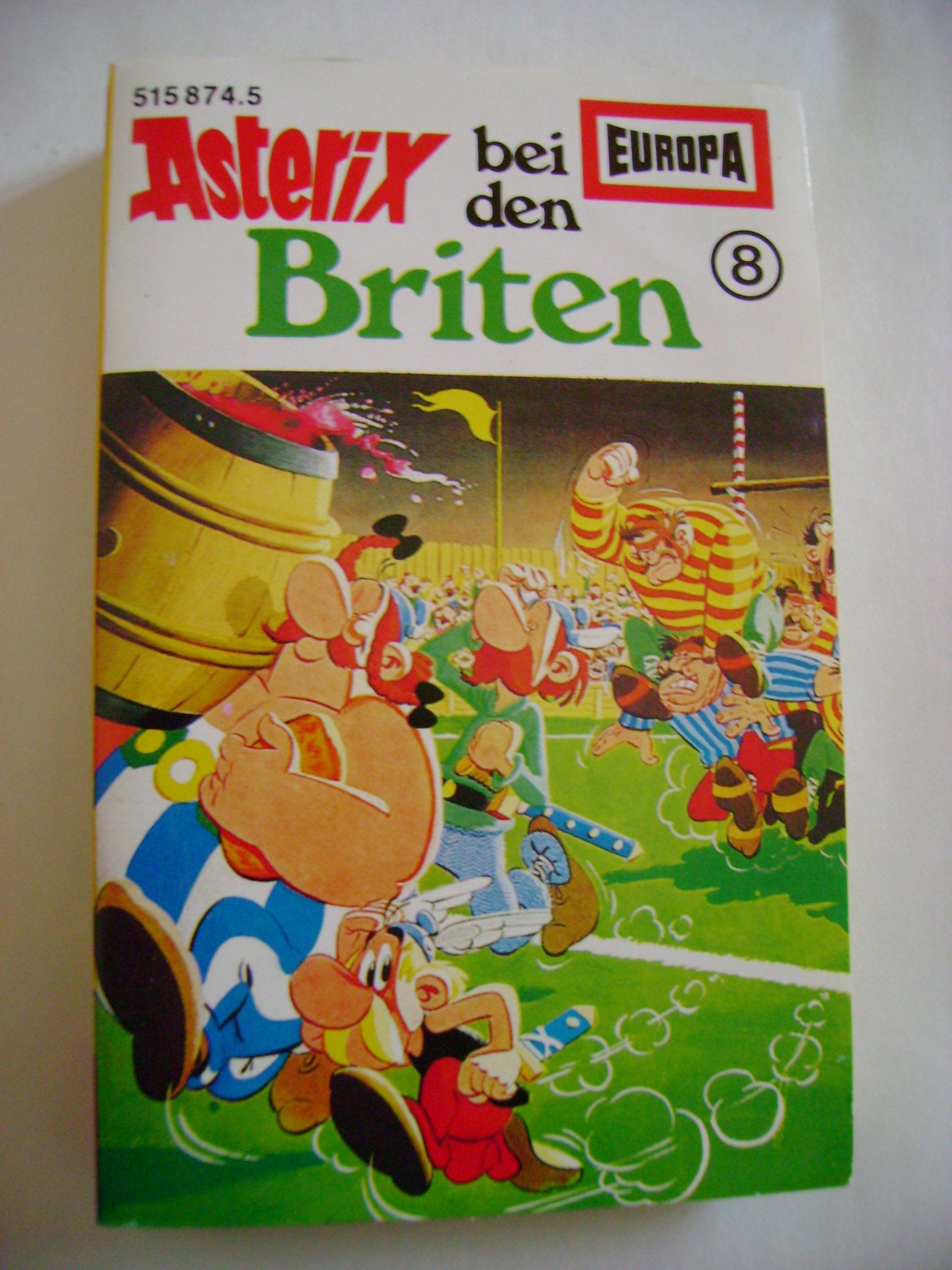Asterix & Obelix Nr. 8 - Astreix bei den Briten MC Europa Music