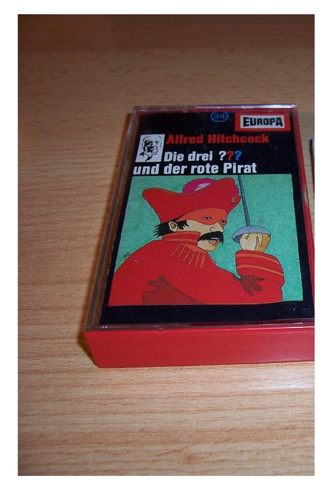 Die Drei Fragezeichen 3 ??? Hörspiel MC 034 34 und der rote Pirat Europa alt Music