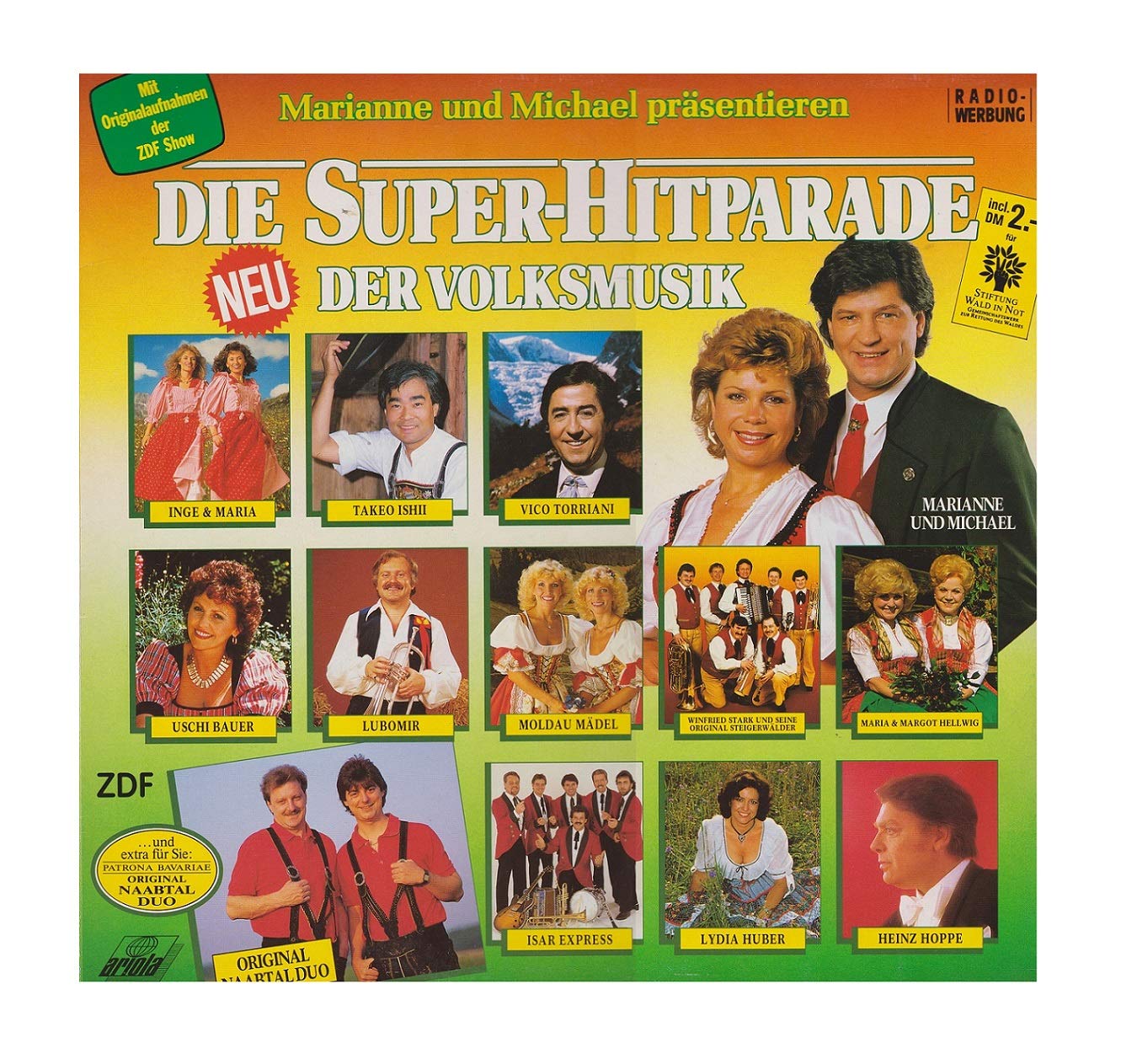 Superhitparade der Volksmusik (1988) Music