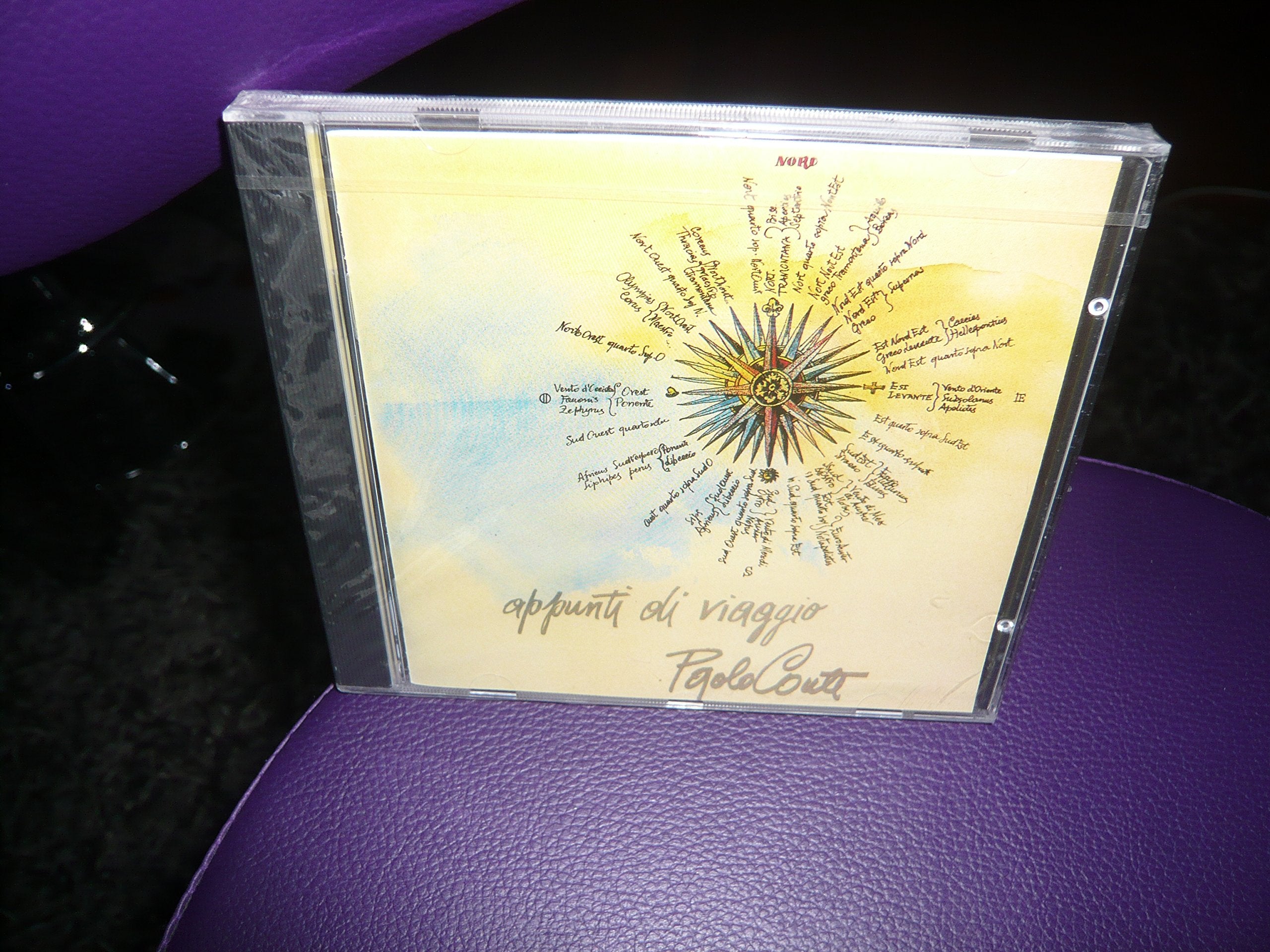 1-CD PAOLA CONTE - APPUNTI DI VIAGGIO Music