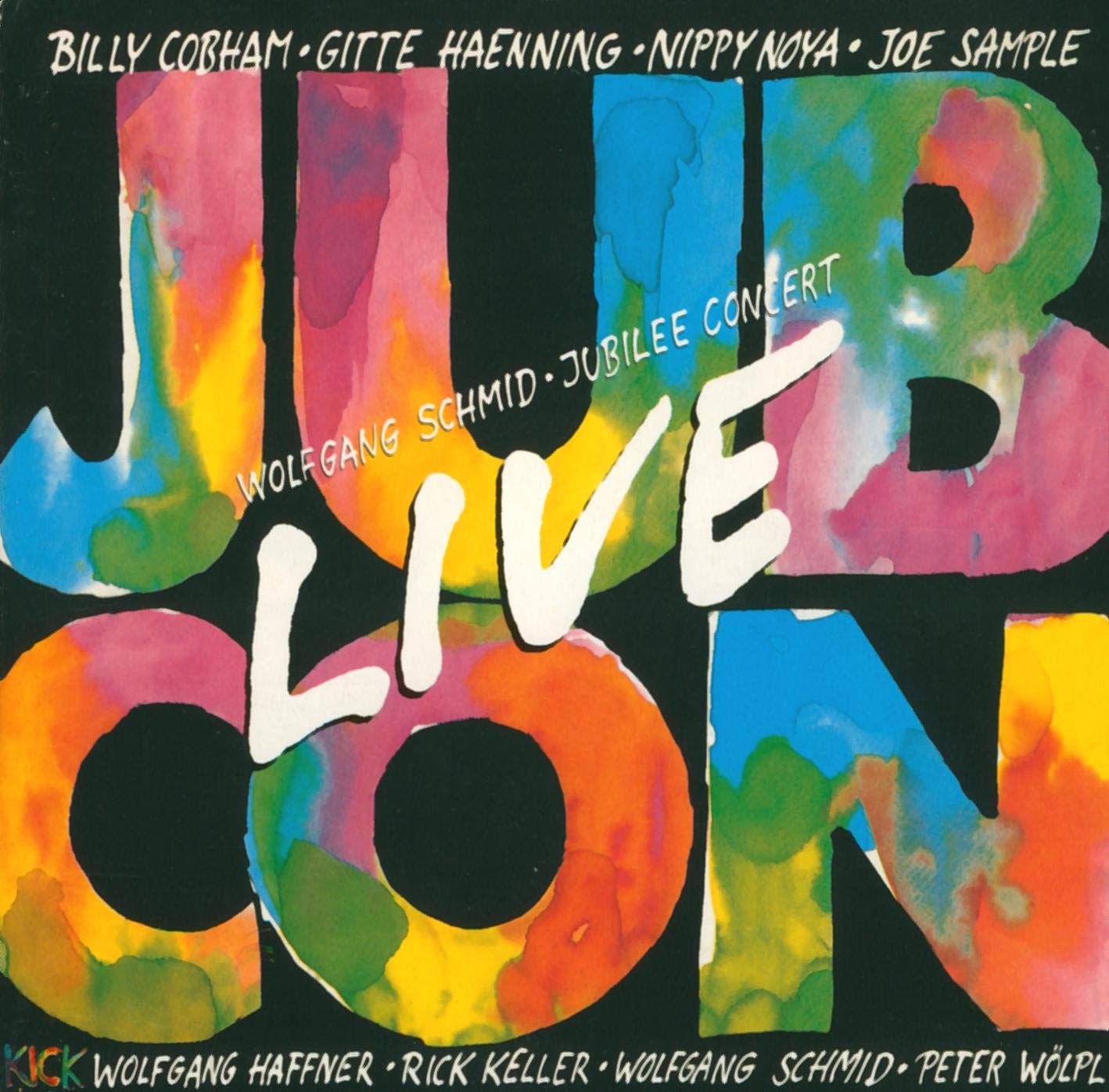 Jubilee concert-Live (1989, feat. Billy Cobham, Gitte Haenning, Nippy Noya, Joe Sample..) Music