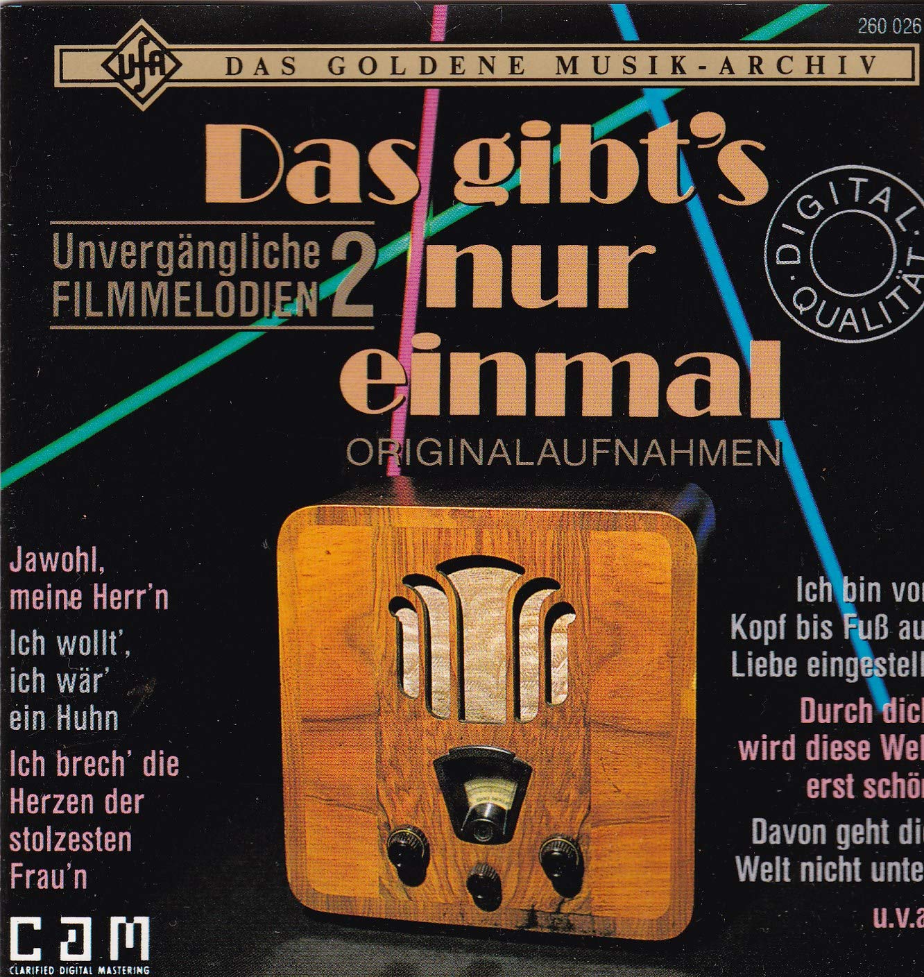 Das gibt's nur einmal/Unvergängliche Filmmelodien 2 Music
