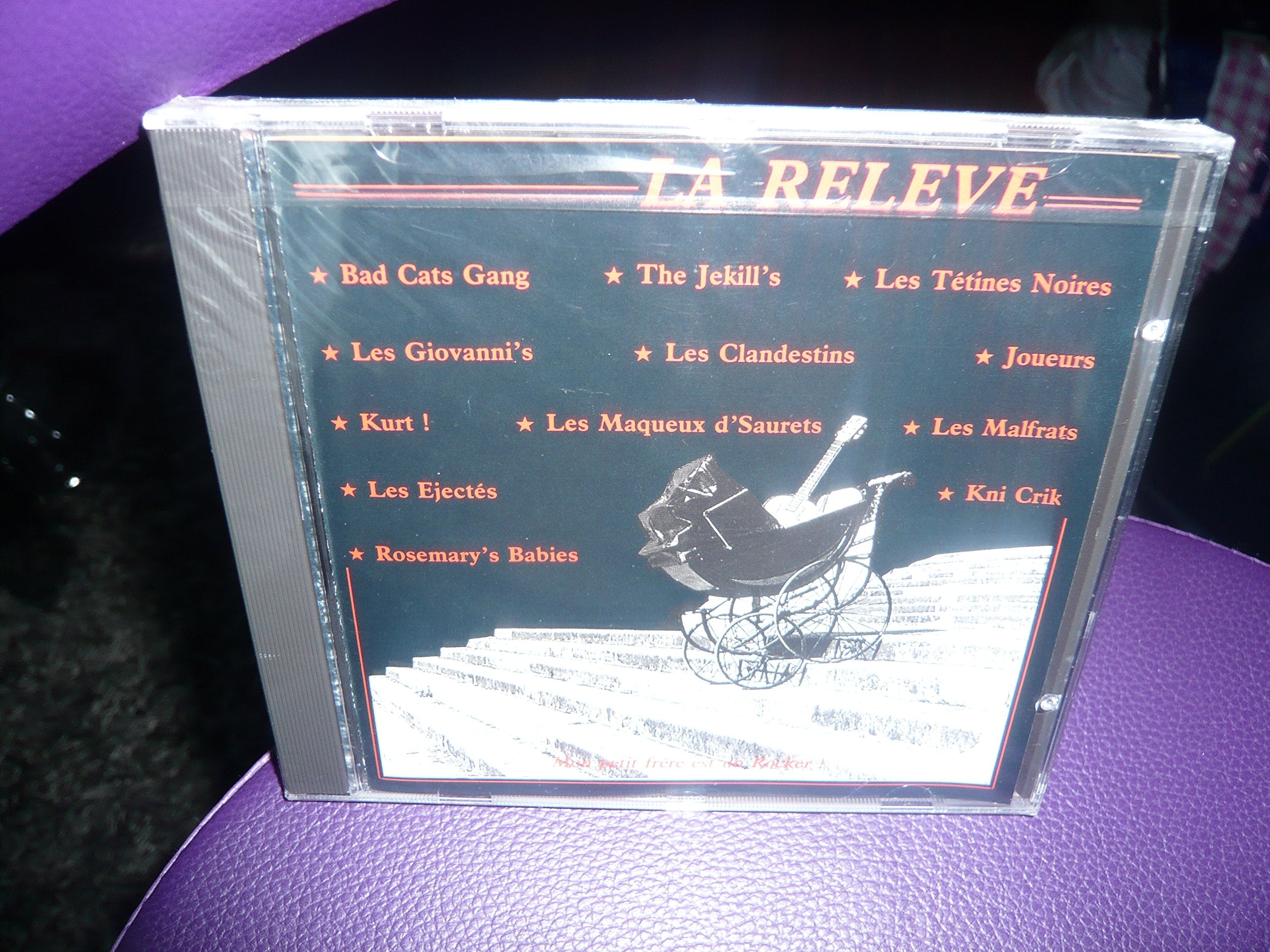 MON PETIT FRÊRE EST UN ROCKER - LA RELÈVE cd