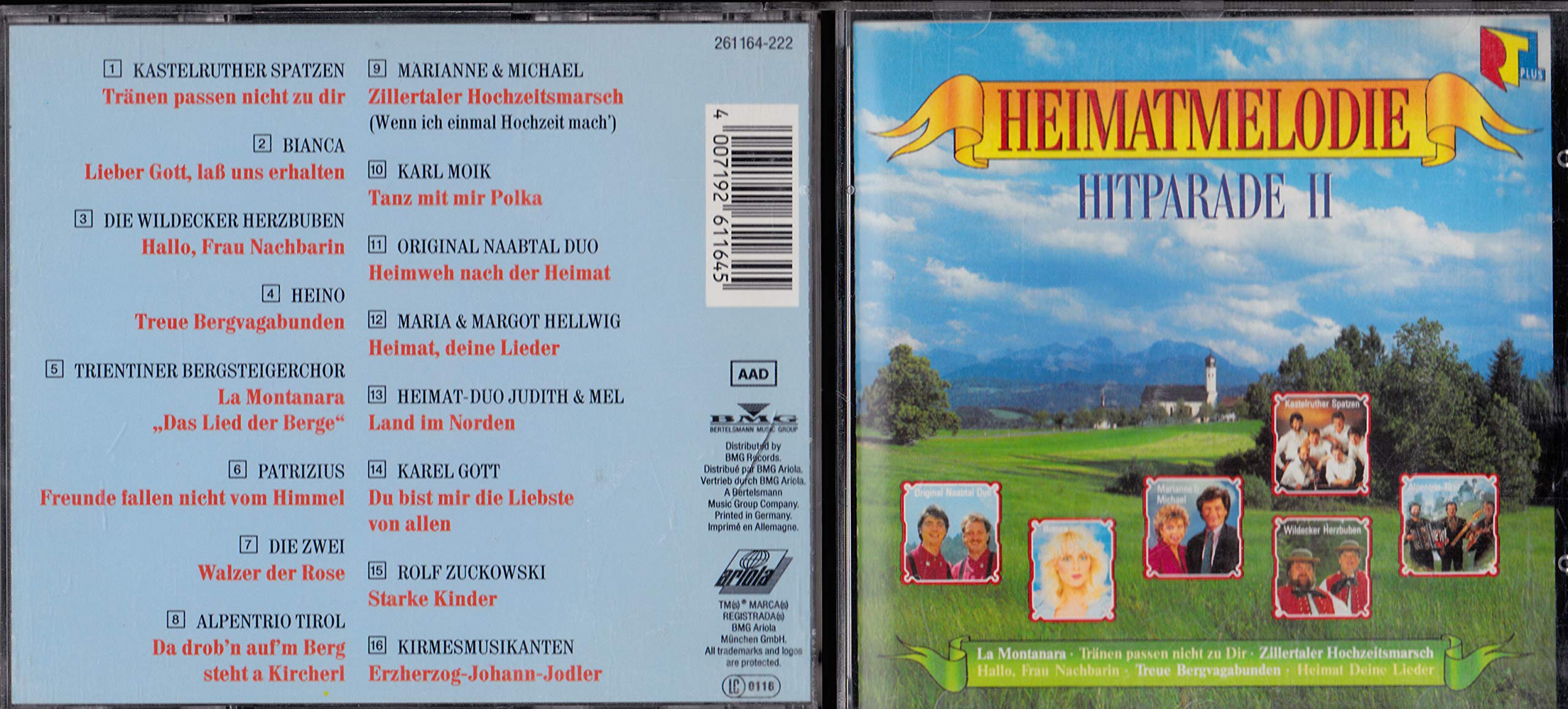 Kastelruther Spatzen, Bianca, Wildecker Herzbuben, Heino, Karl Moik.. Music