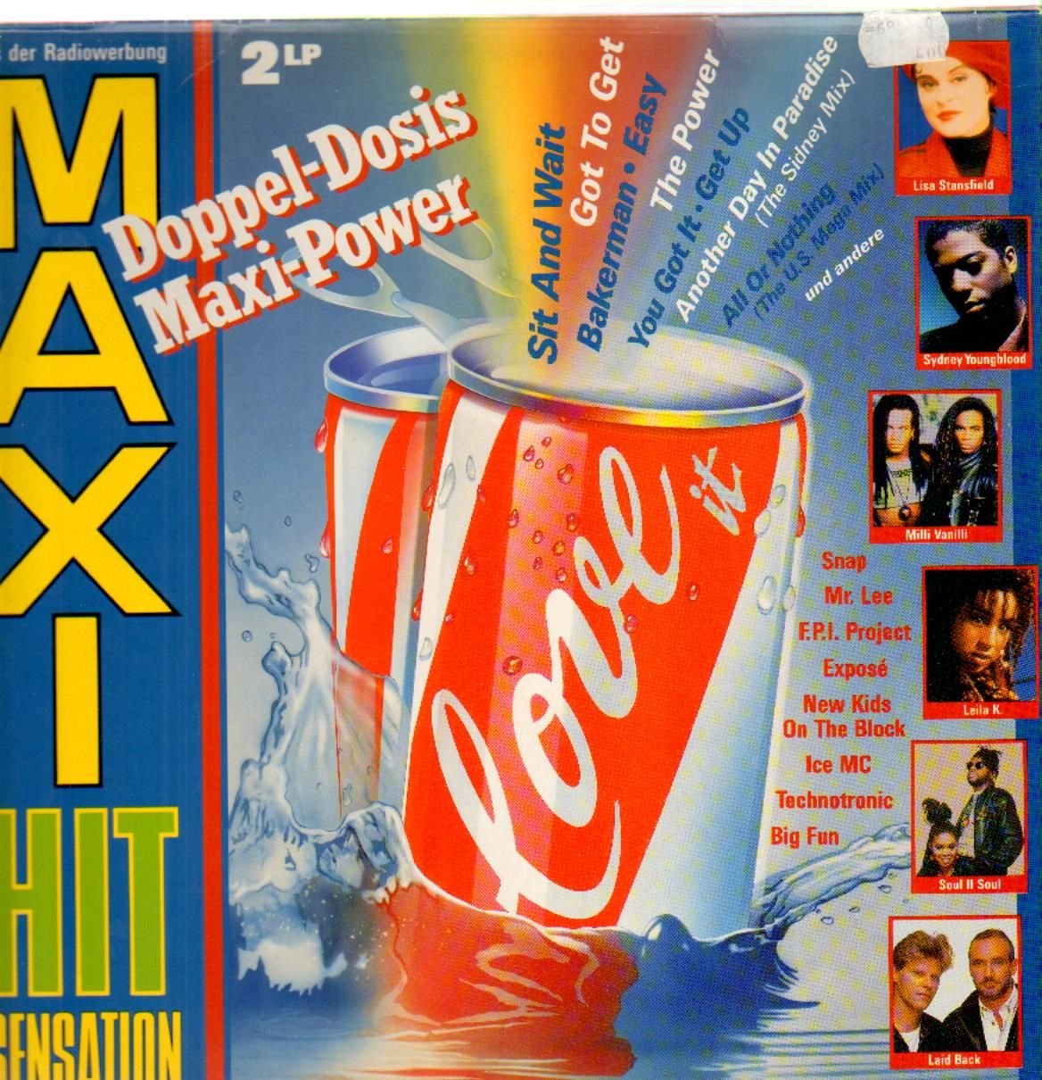 Maxi Hit Sensation (1990) Music