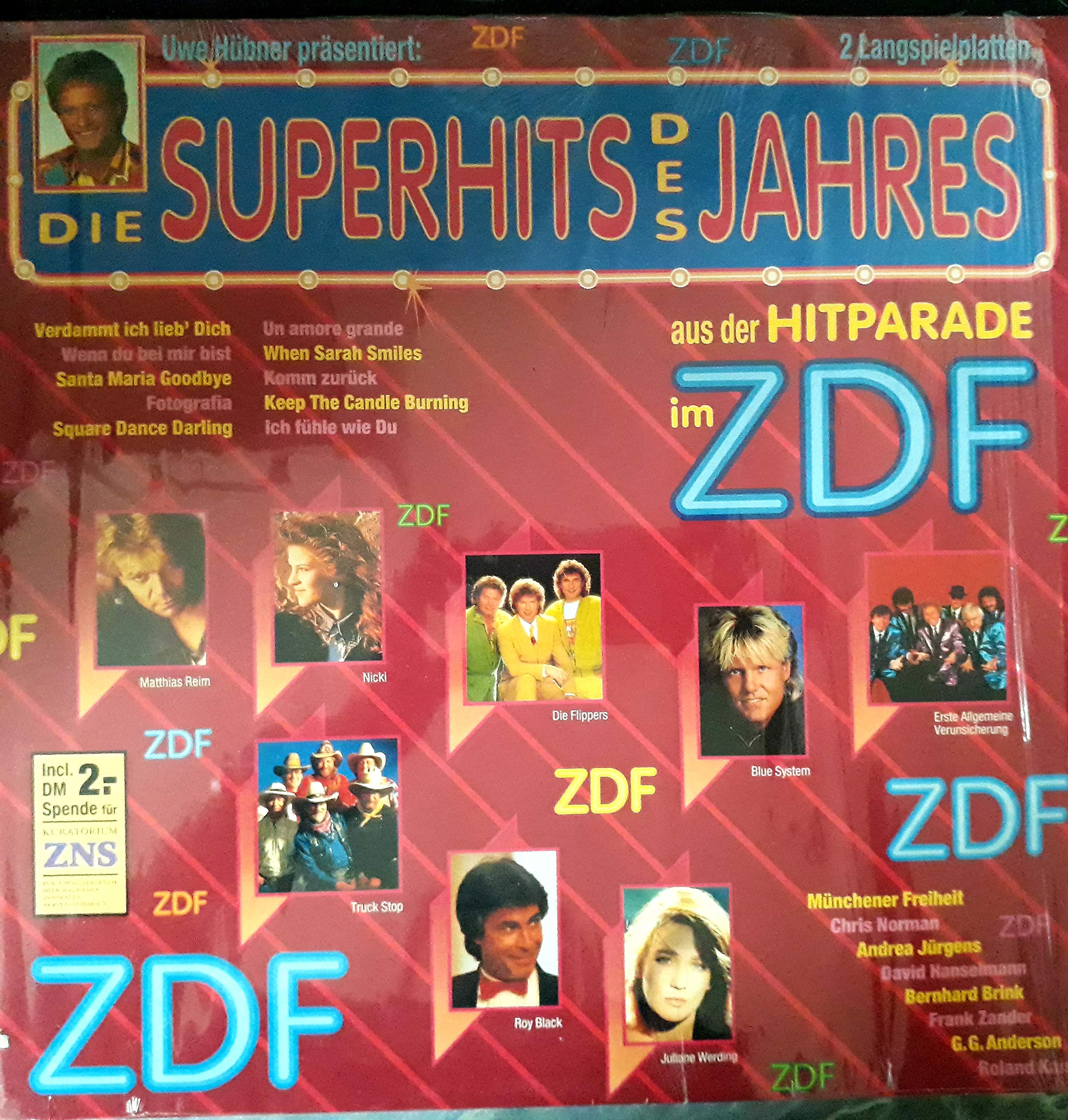 Die Superhits des Jahres aus der ZDF Hitparade (1990) Music