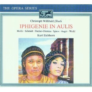 Christoph Willibald Gluck: "Iphigenie in Aulis", Moffo, Schmidt, Fischer-Dieskau, Spiess, Auger, Weikl, Munich Radio Orchestra dir. Kurt Eichorn, 1972, 2-CD Box Set Books