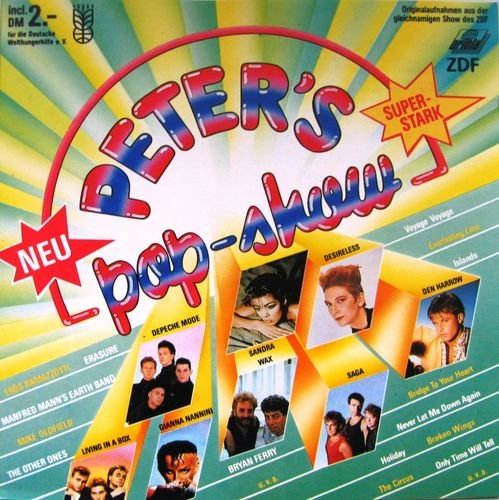 Wax, Depeche Mode, Desireless, Sandra, Erasure, Den Harrow, Mr. Mister.. Music