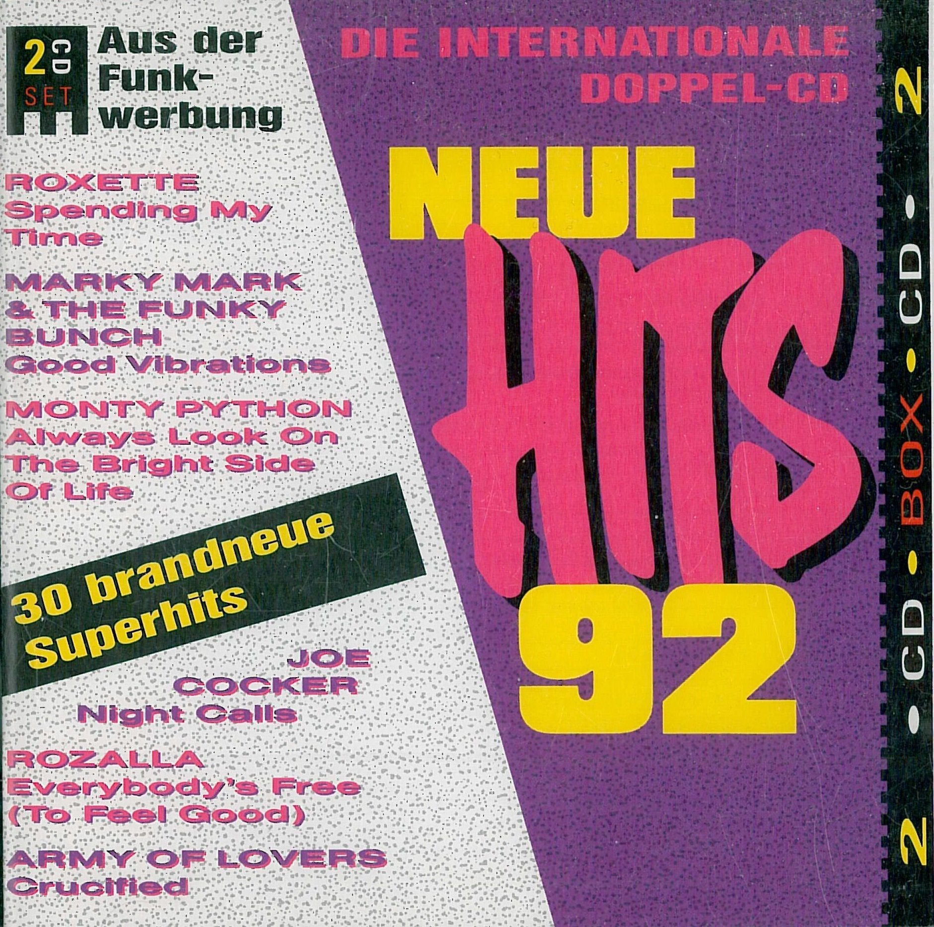 Product Image: Neue Hits '92: die internationale Doppel-CD