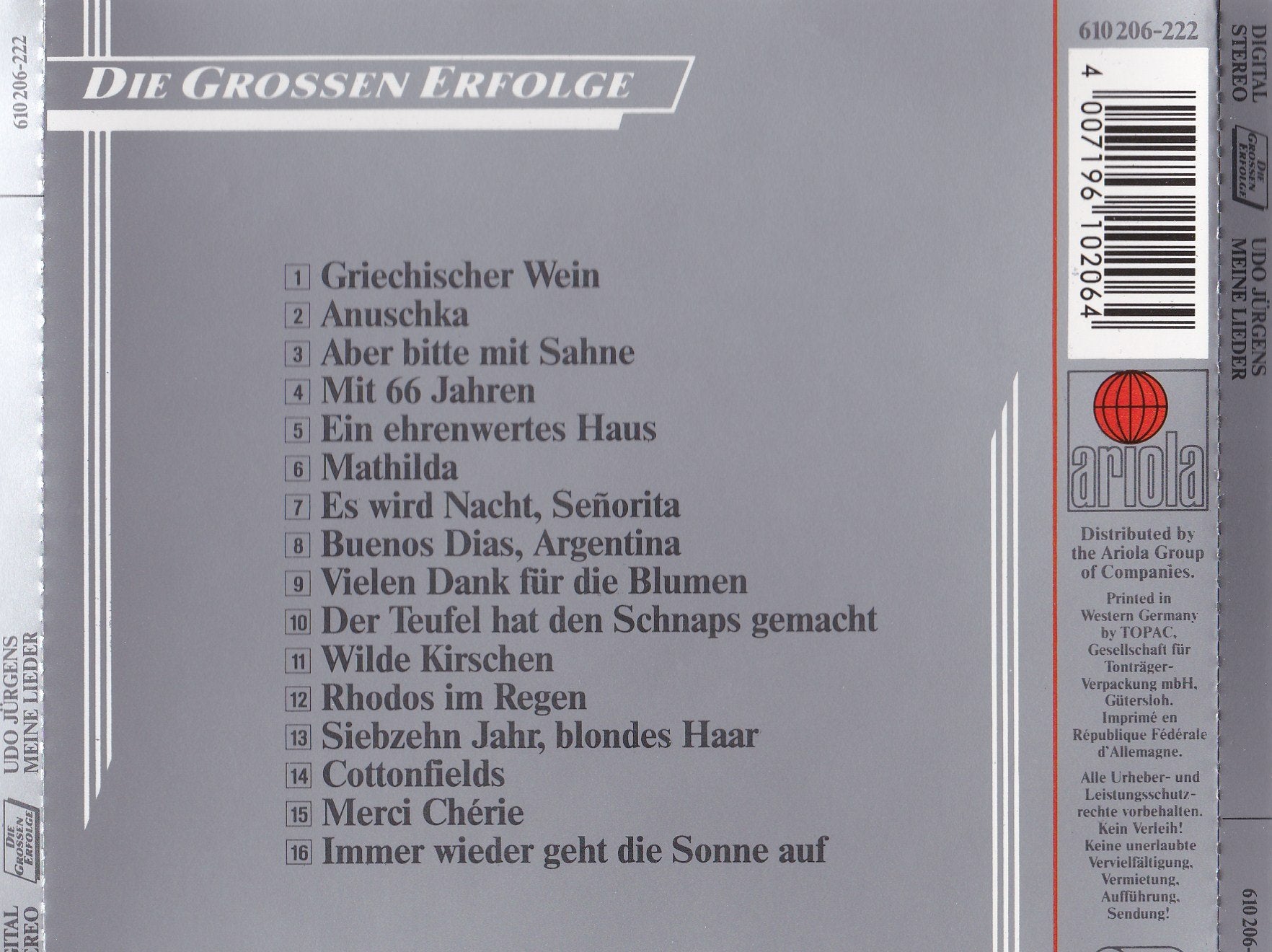 Product Image: Meine Lieder