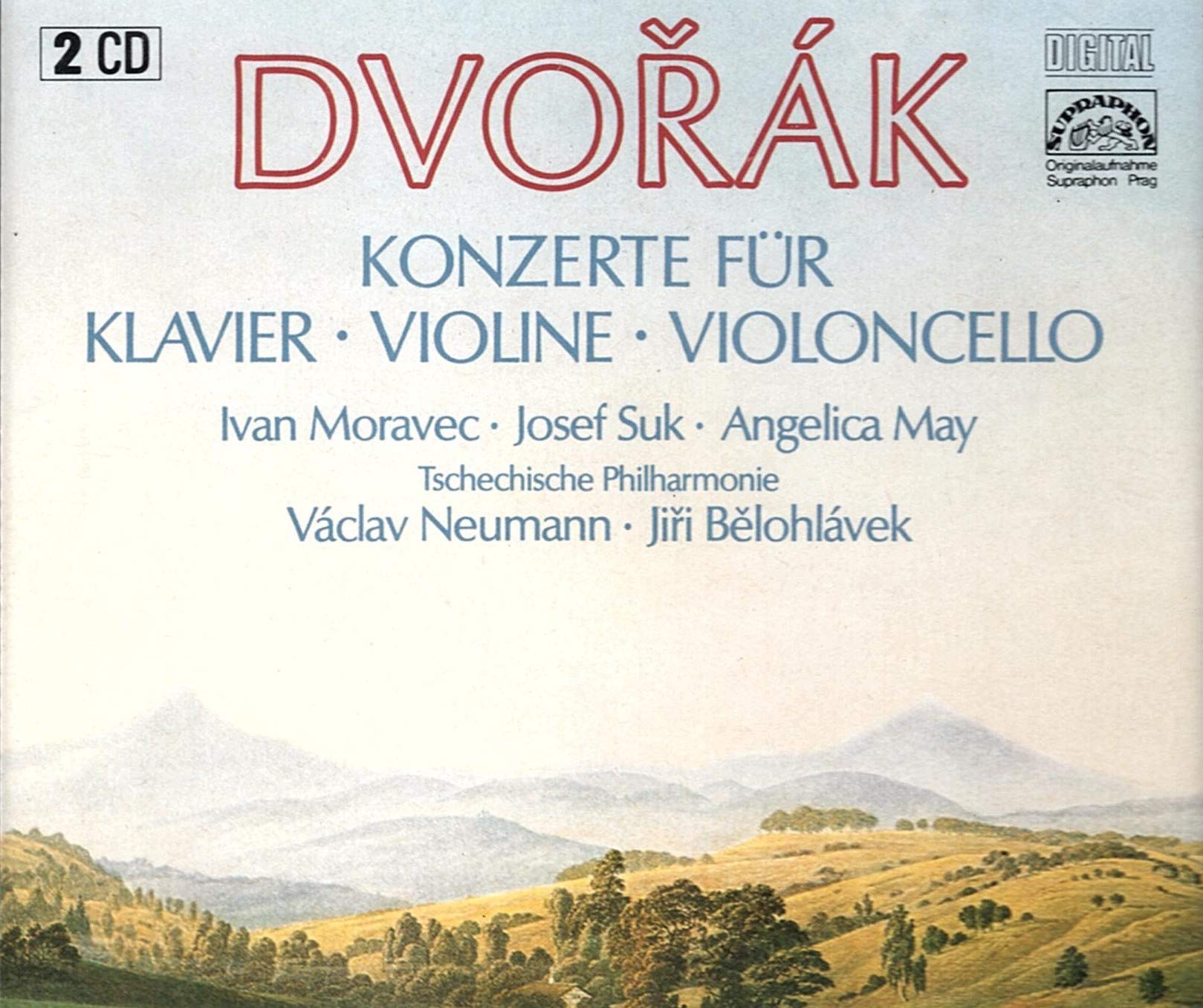 DVORAK Konzerte für Klavier.Violine.Violoncello Music